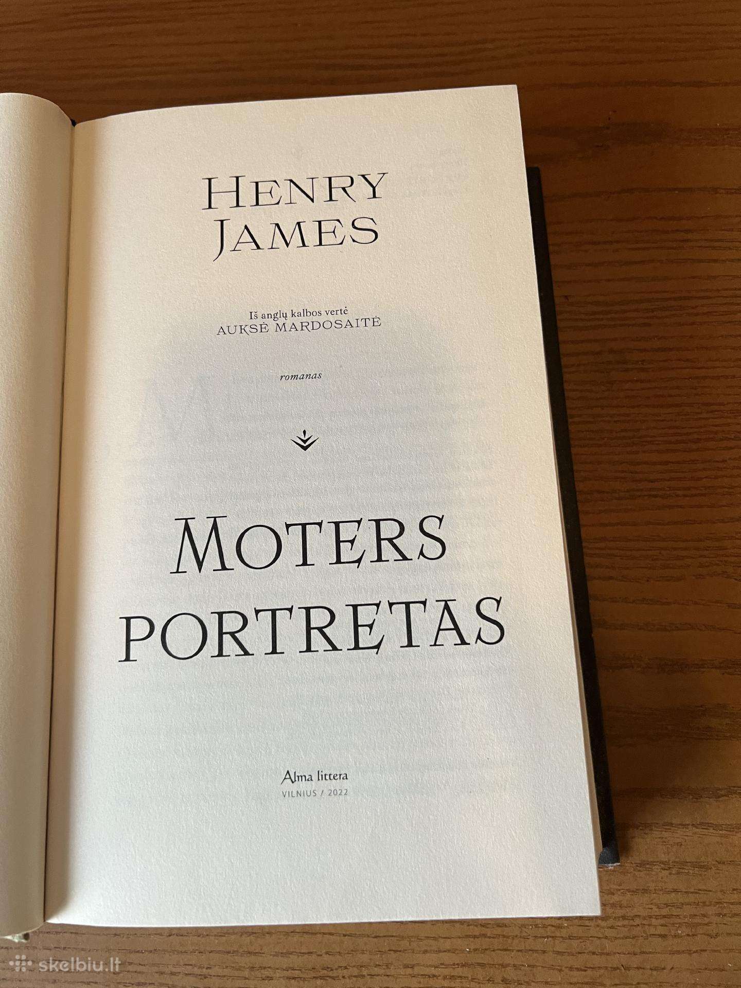 Knyga “Moters portretas