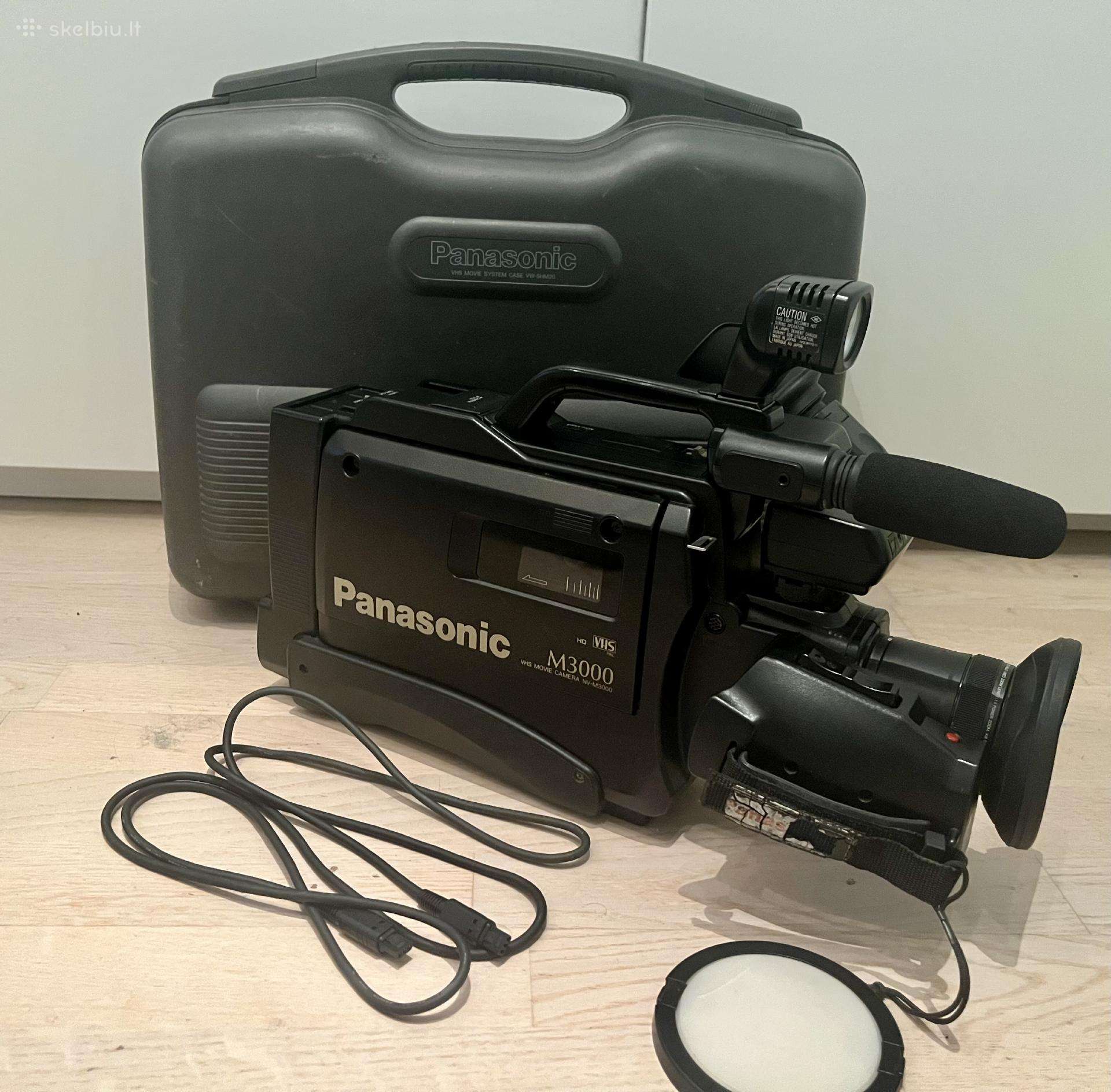 Panasonic Nv-m3000 Kasetinė kamera