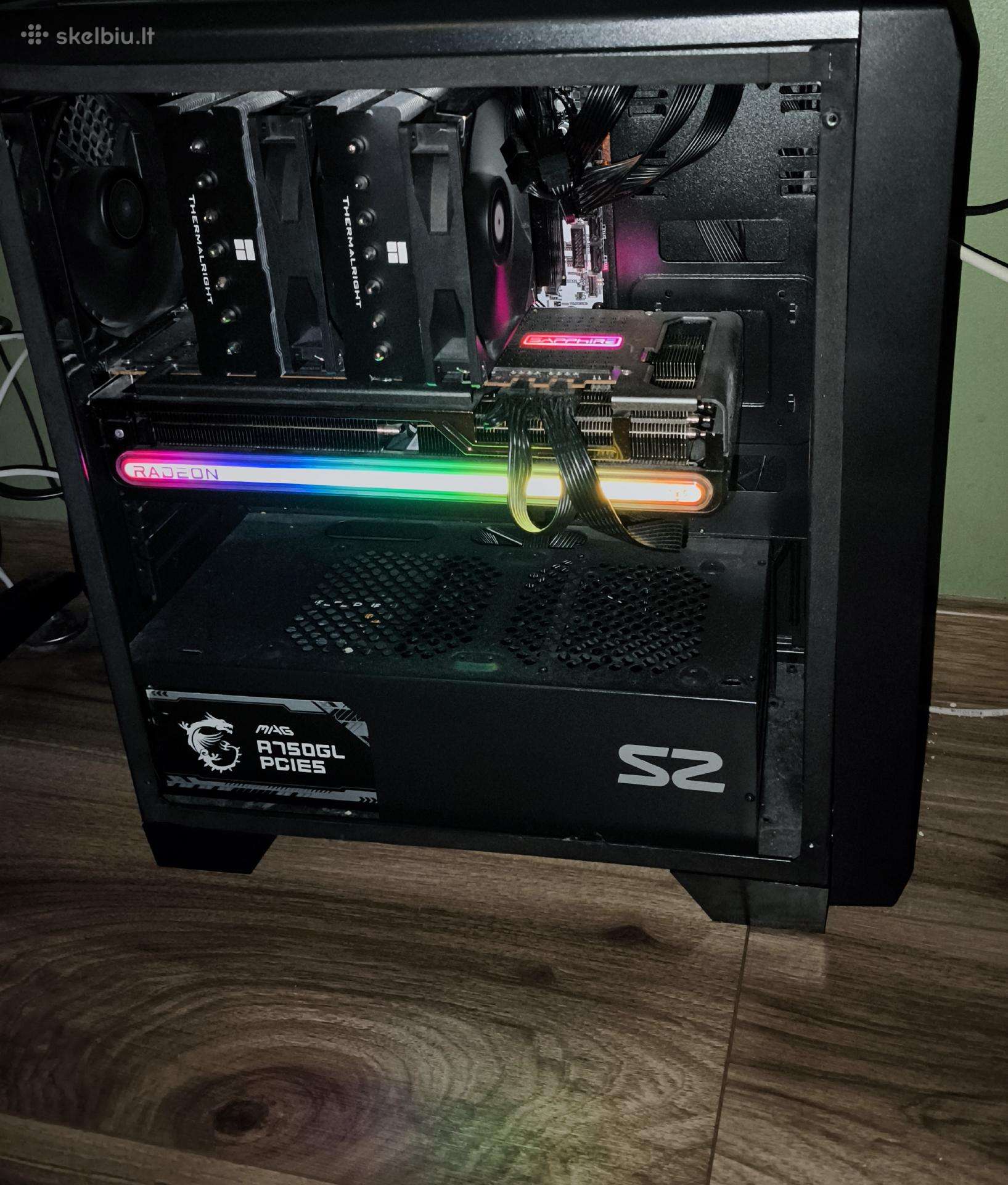 Ryzen 7 7700/rx 7800xt 16g/(2x16)32gb Ddr5 6000mhz