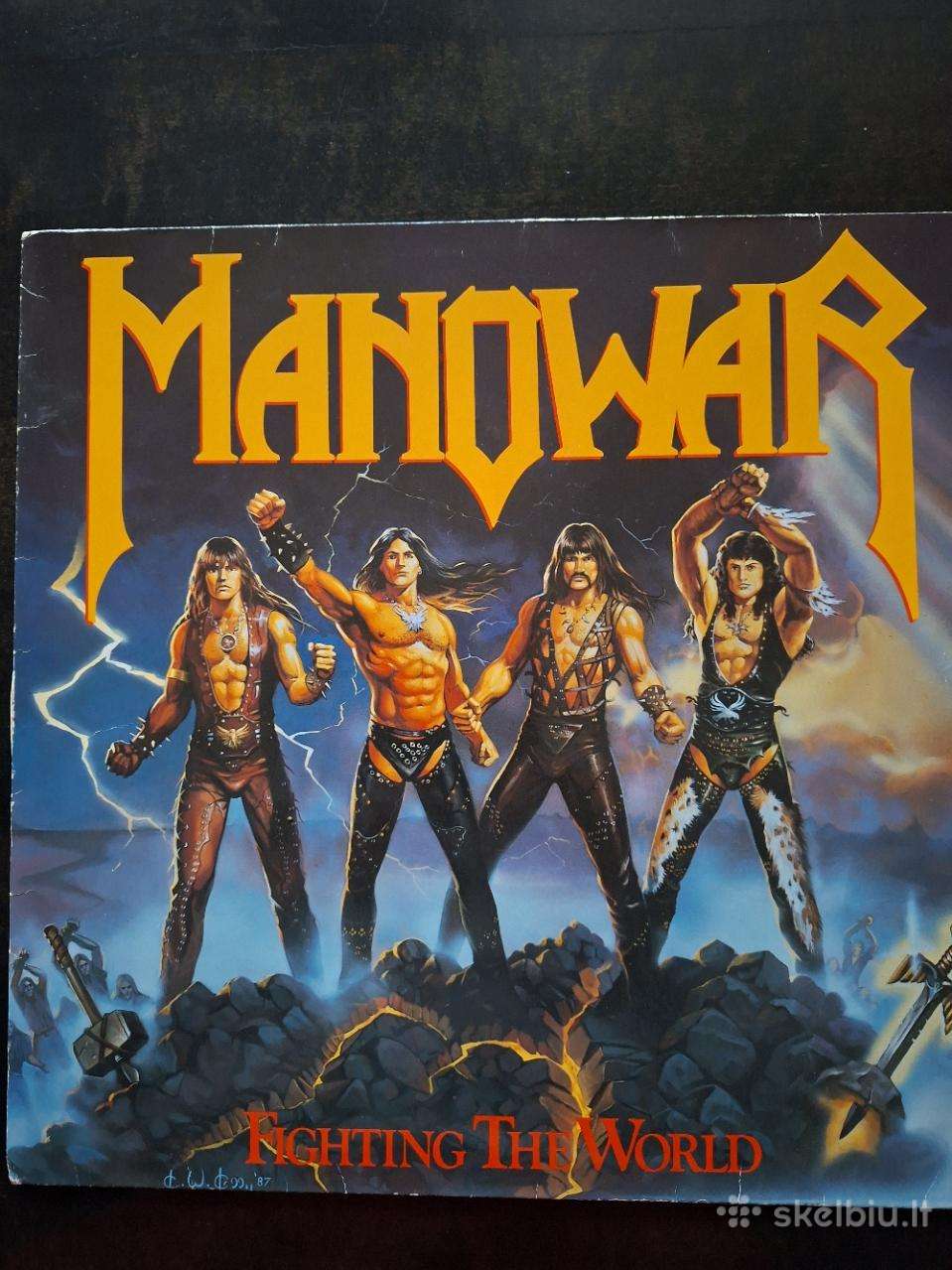 Manowar 1987 "Fighting The World"