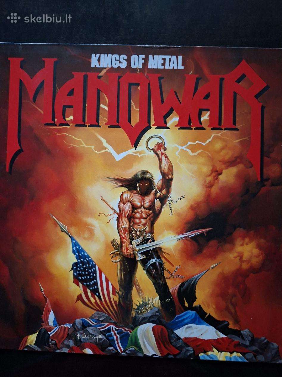 Manowar 1988 "Kings Of Metal"
