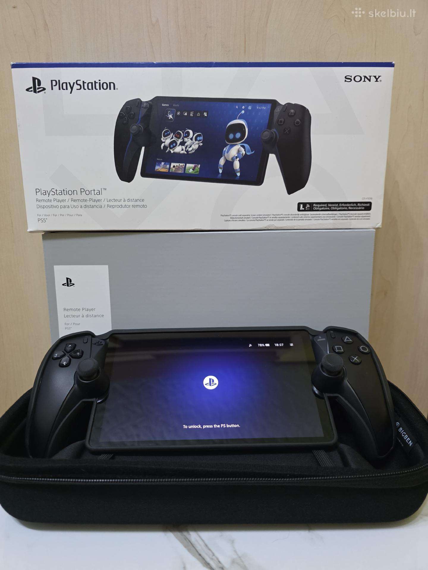 Sony Playstation Portal + Garantija iki 2030m