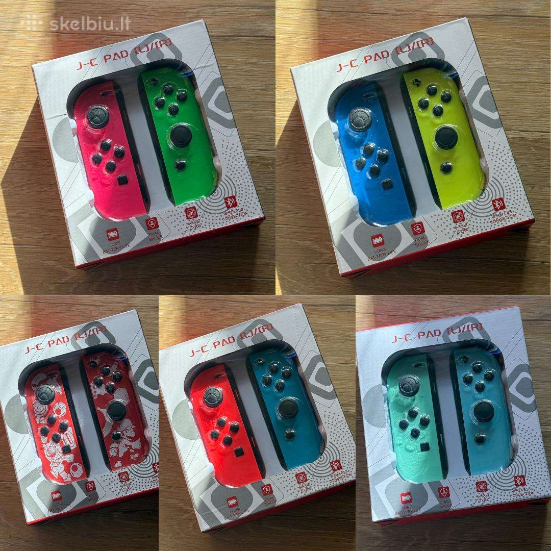 Nauji Nintendo Switch Pulteliai