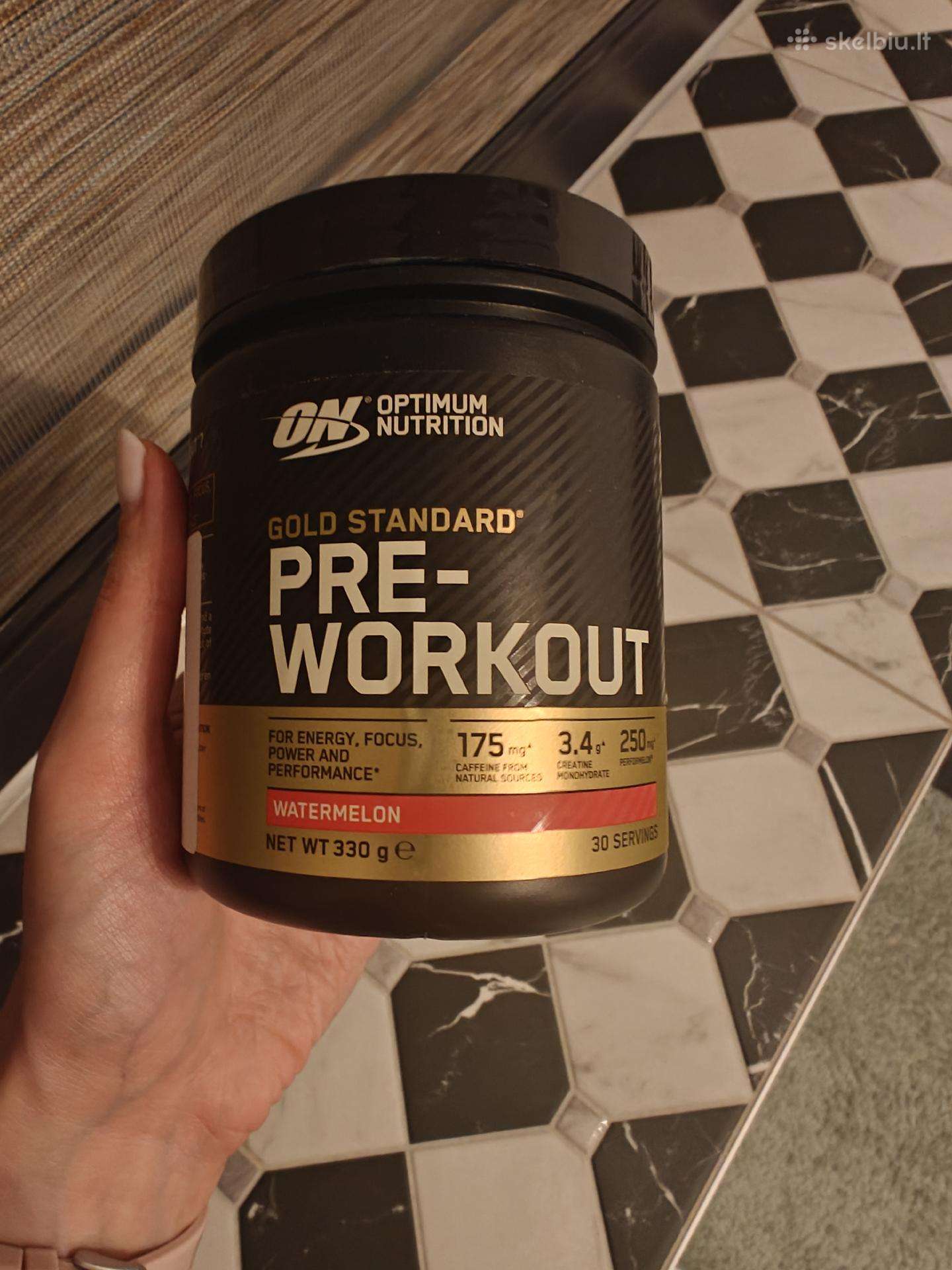 Optimum nutrition pre-workout