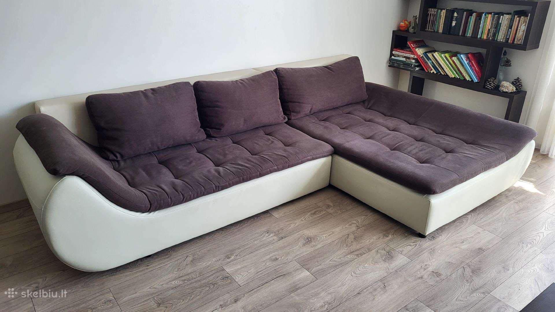 Naudota kampinė sofa