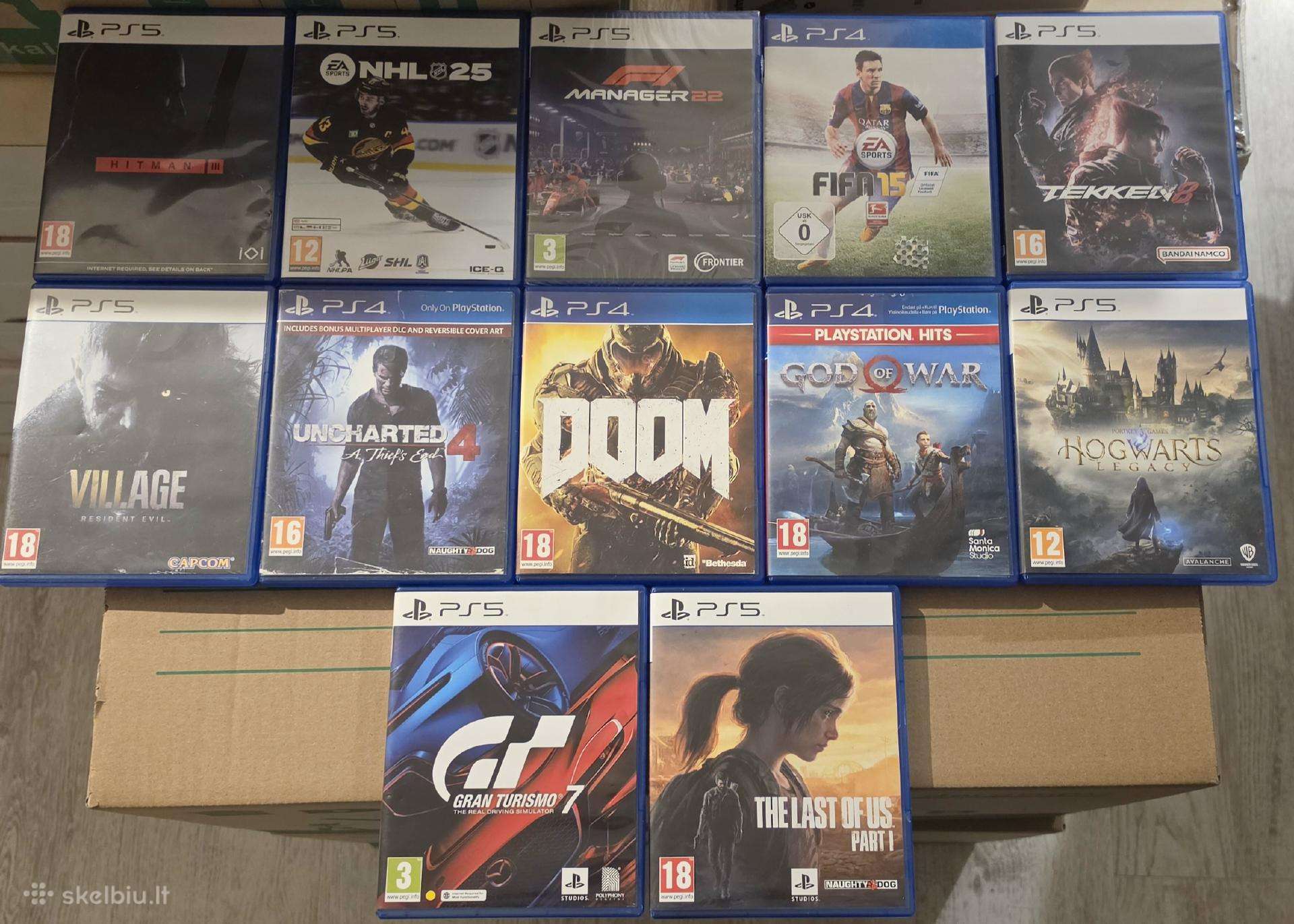 Ps4/ps5 žaidimai