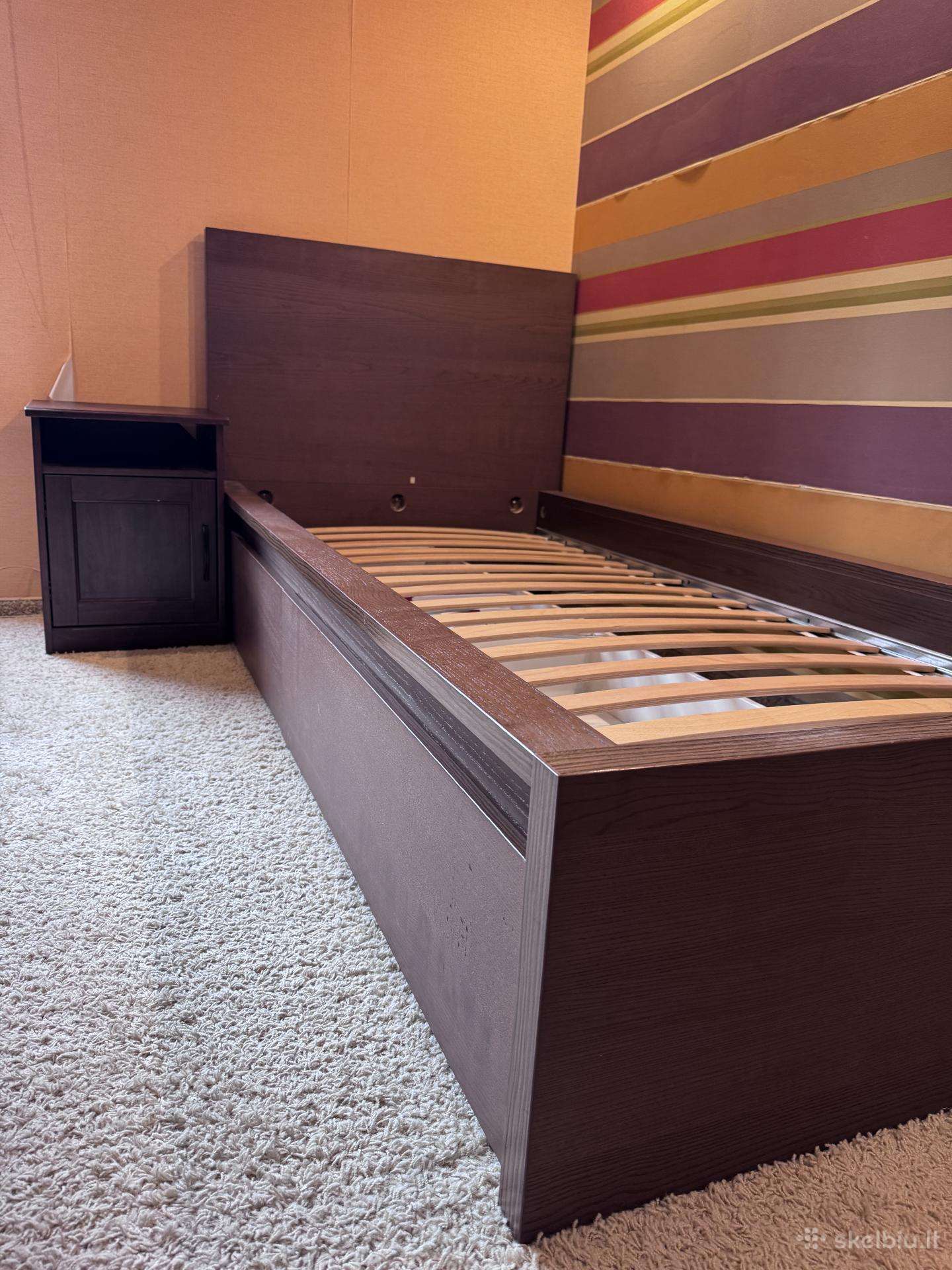 Ikea lova +spintelė