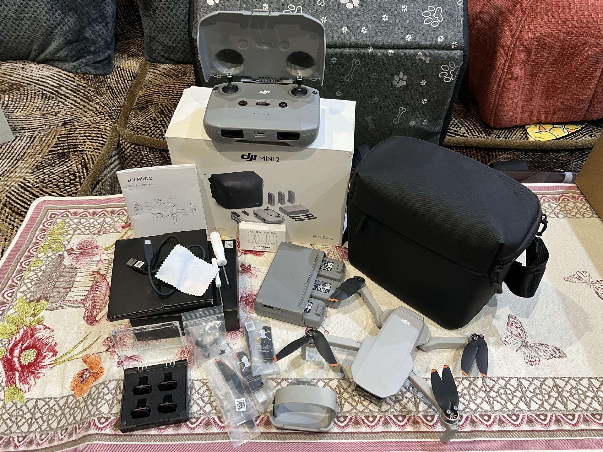 Dji Mini 2 Fly More Combo + Freewell Nd/cp filtrai