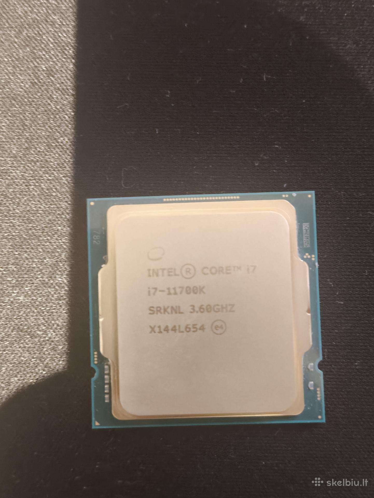 I7-11700k Processor (3.6ghz, 8 Core, 16 Threads)