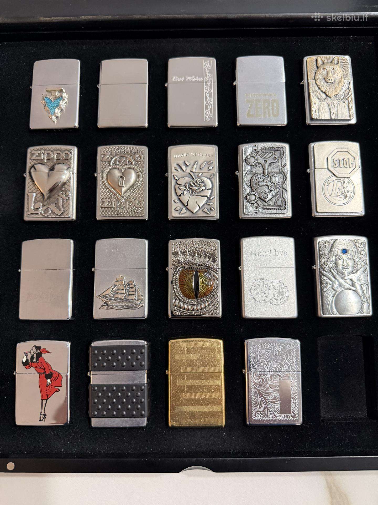 Zippo žiebtuvėliai