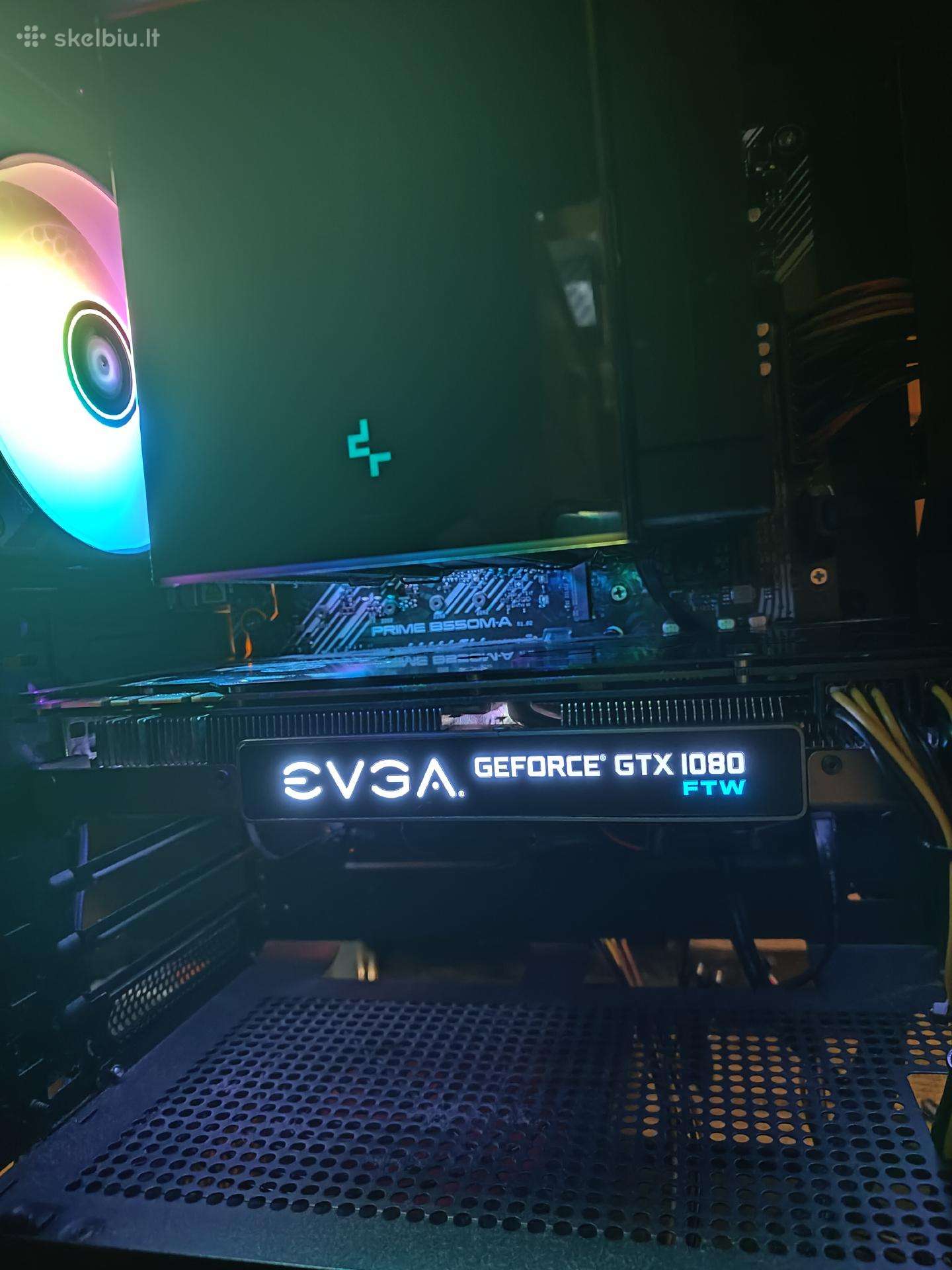 Parduodu gtx 1080evga ftw 8gb gddr5x