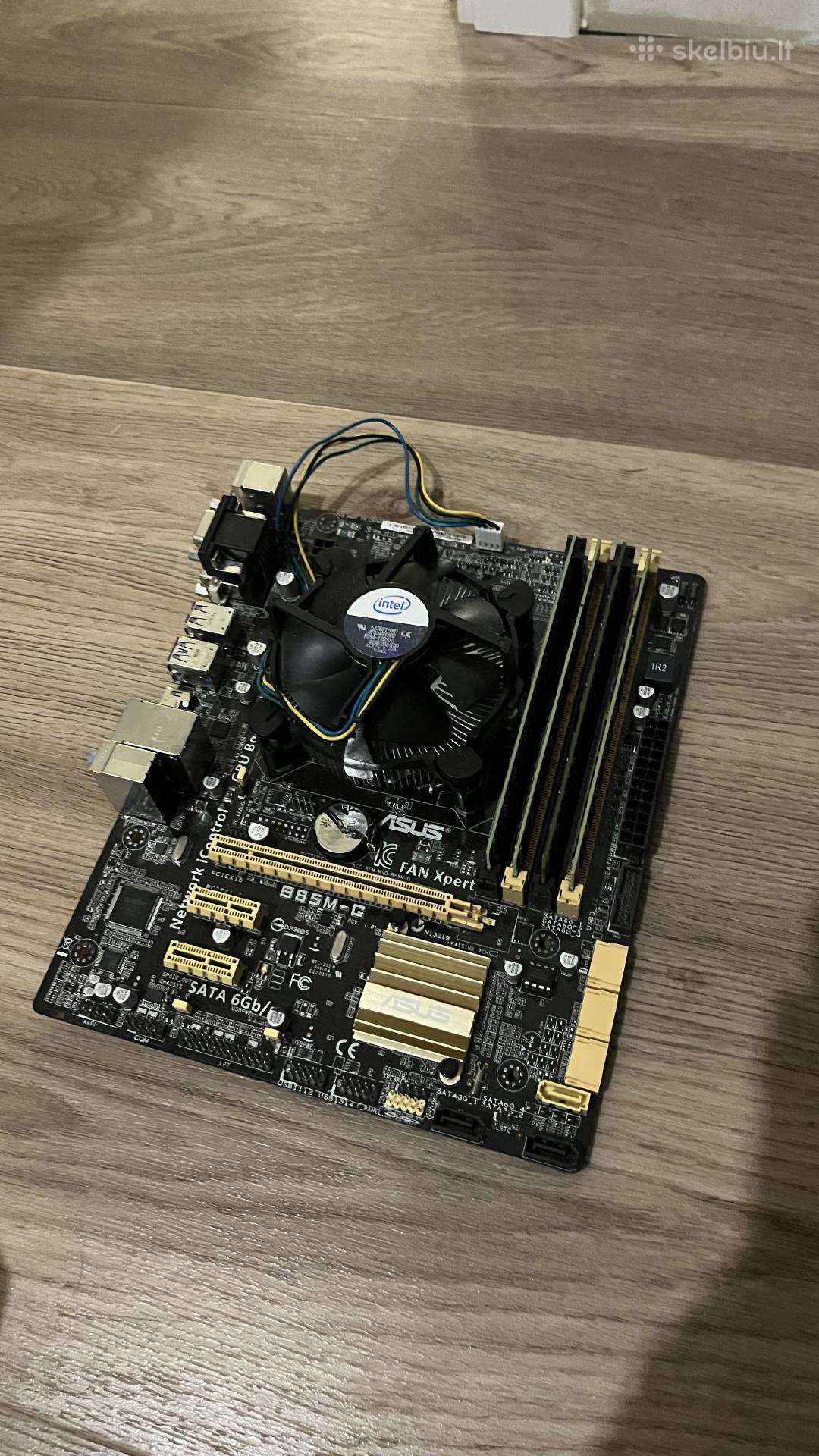 Asus B85m-g + Xeon E3-1270 v3 + 32gb Ddr3 RAM