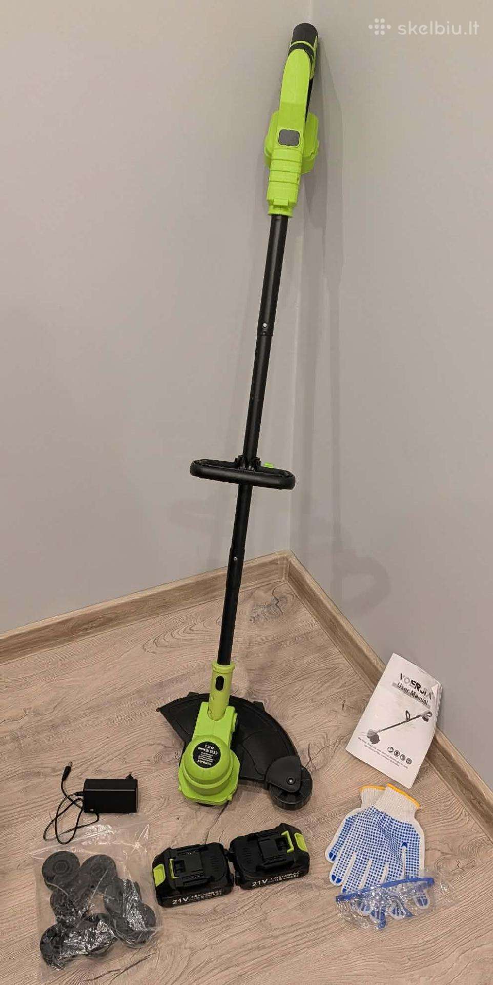 Voerjia 21v 750w akumuliatorinis trimeris