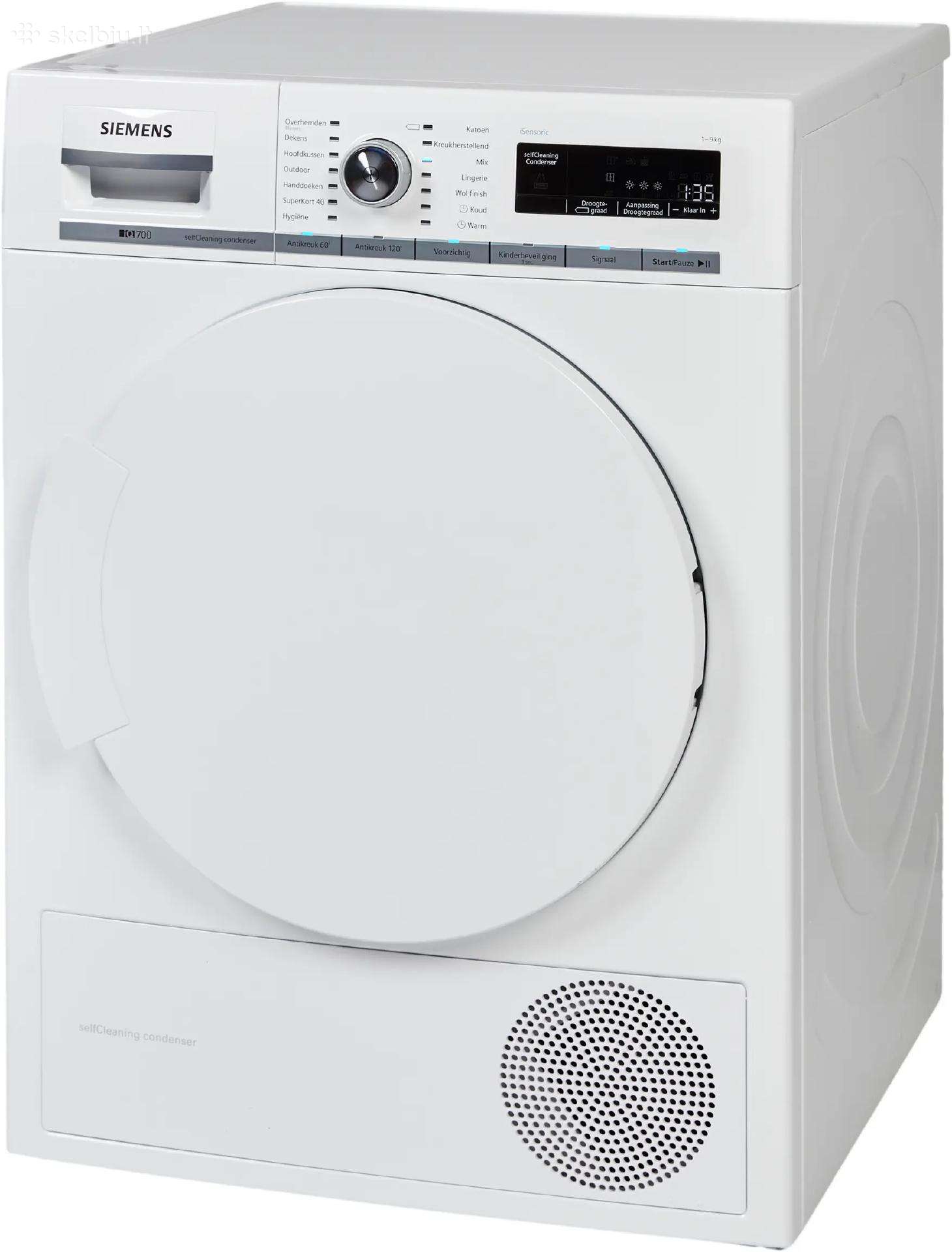 Siemens Wt44w562nl Iq700 džiovyklė A++