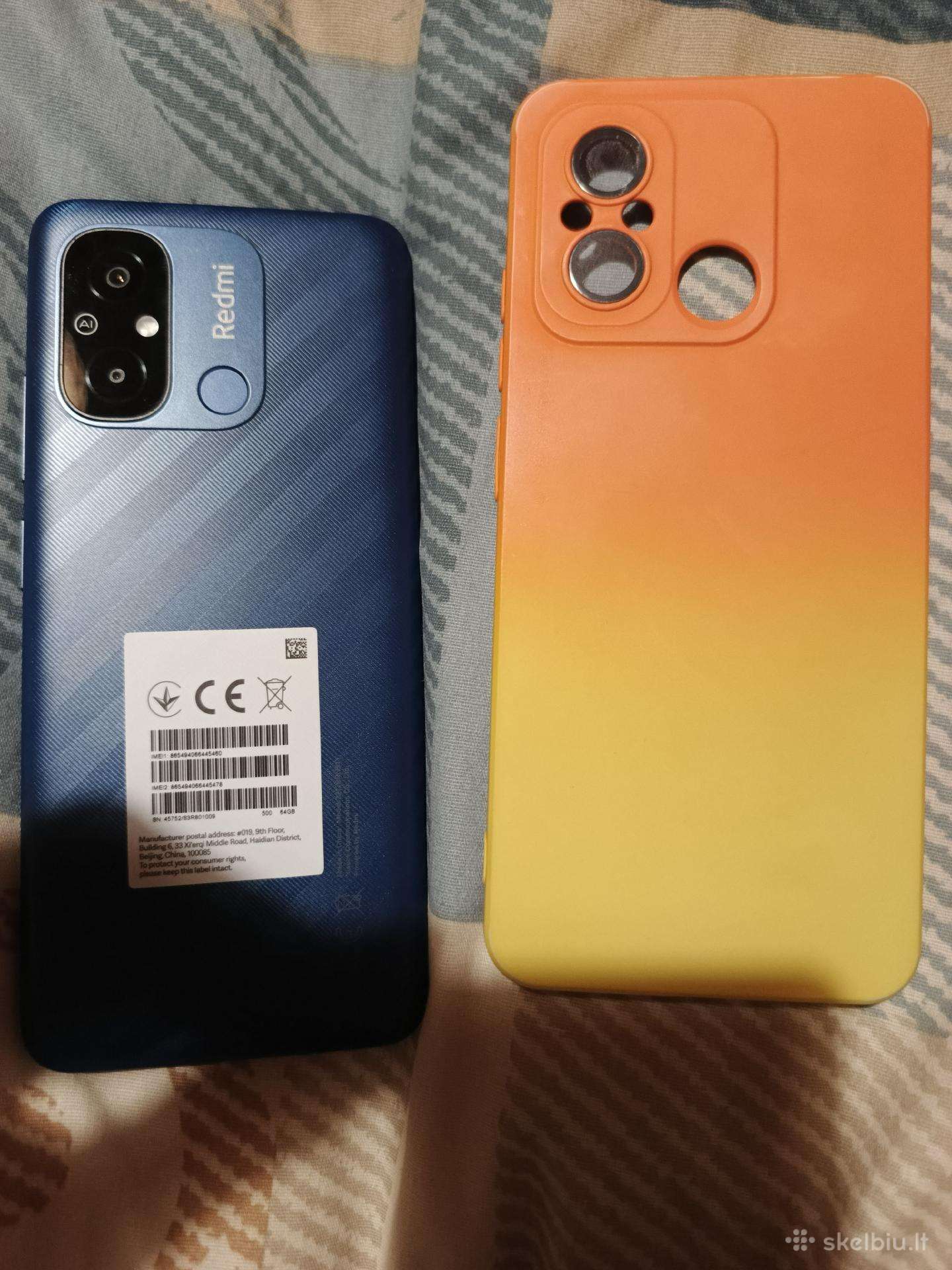 Redmi 12c – kaip naujas / pilnas komplektas