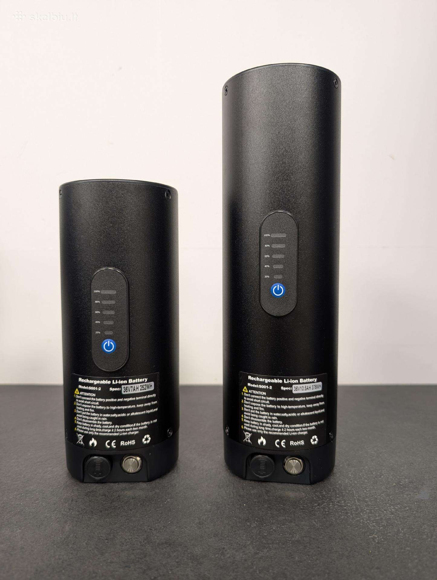 Pilnas e-dviračio „Range Extender“ komplektas