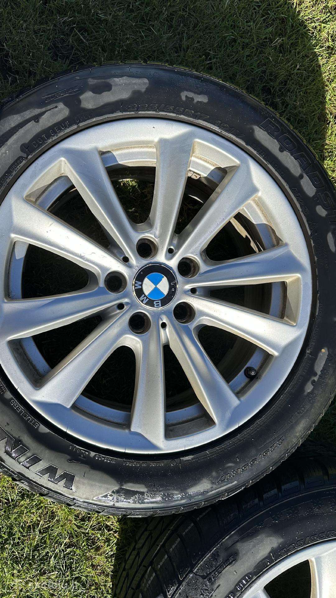 Bmw f10 r17 ratlankiai su padangom