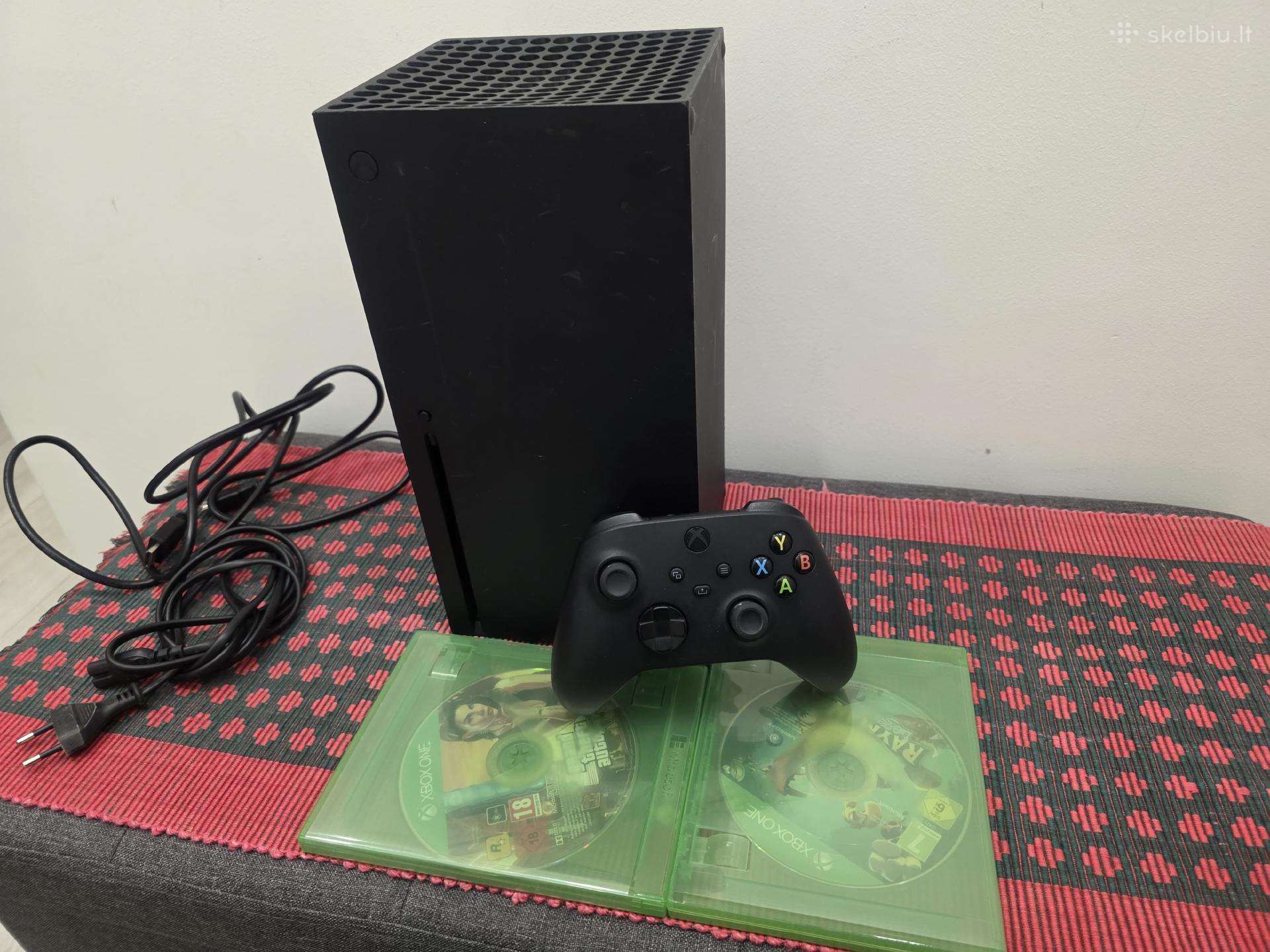 Xbox series X 1tb + Žaidimas + Pultelis