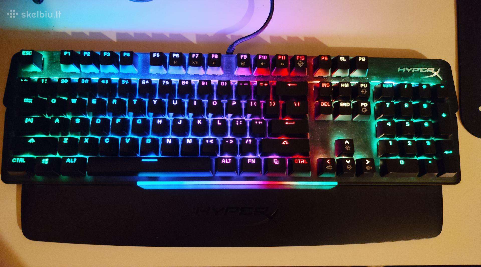 Nauja mechaninė klaviatūra Hyperx Alloy Mkw100