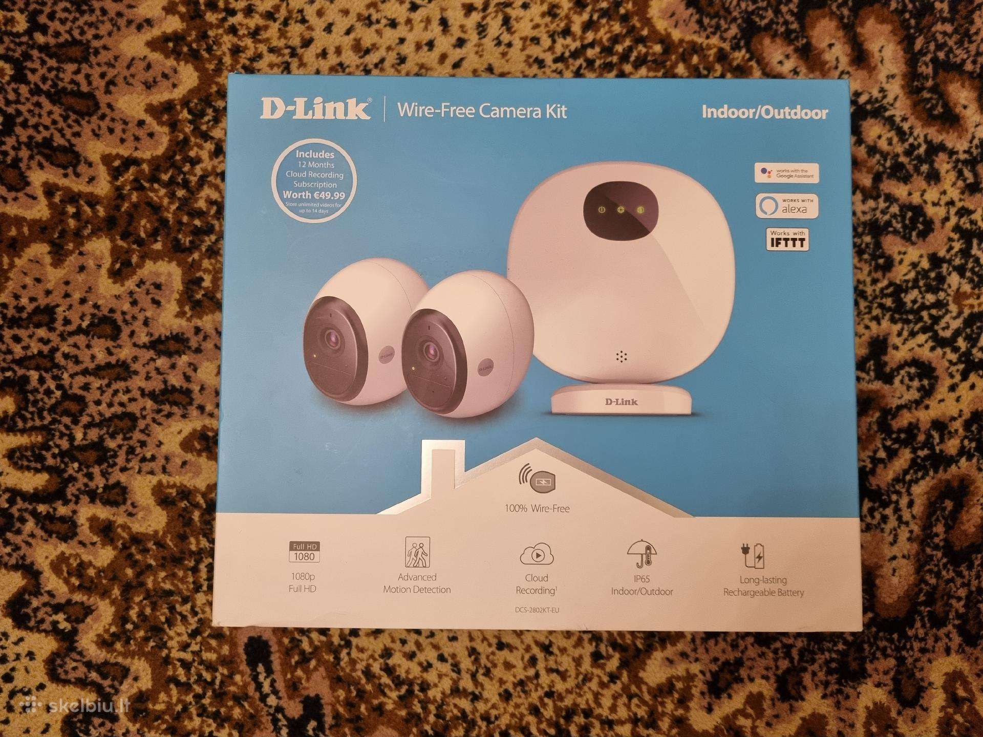 Wire-free Camera Kit vaizdo kameros