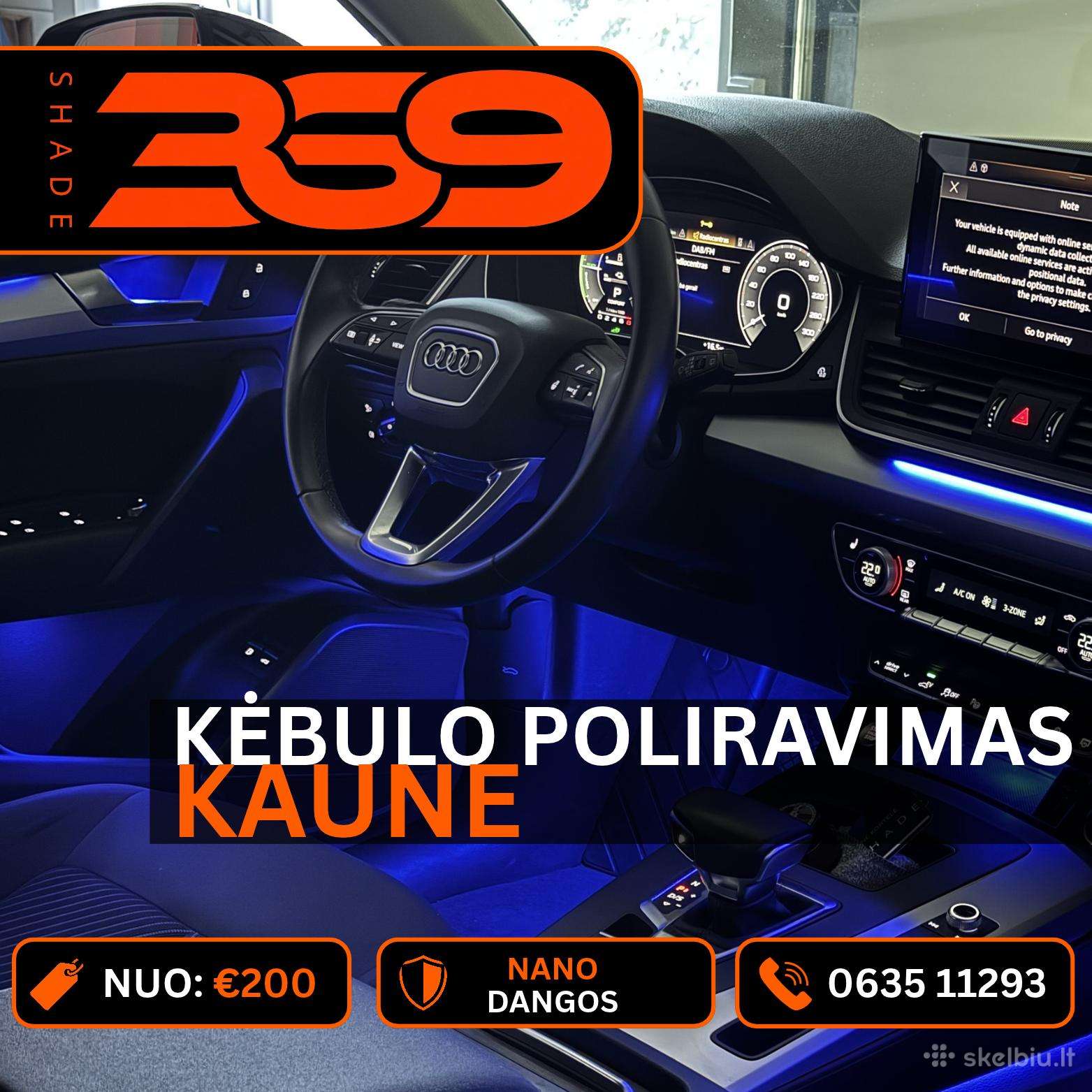 Kėbulo poliravimas ir cheminis valymas Kaune