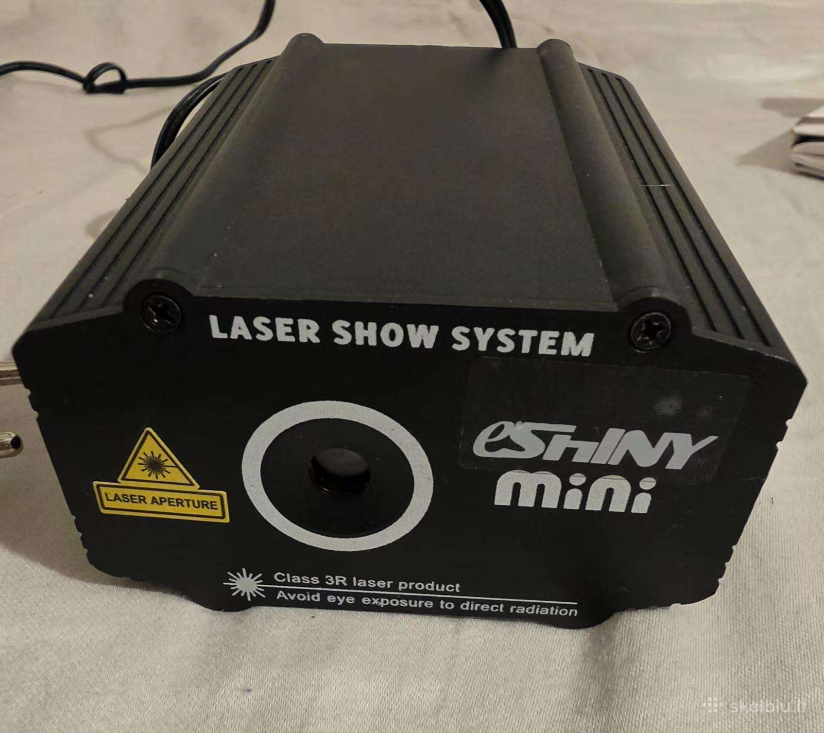 Kompaktiškas diskotekų lazeris Eshiny Mini