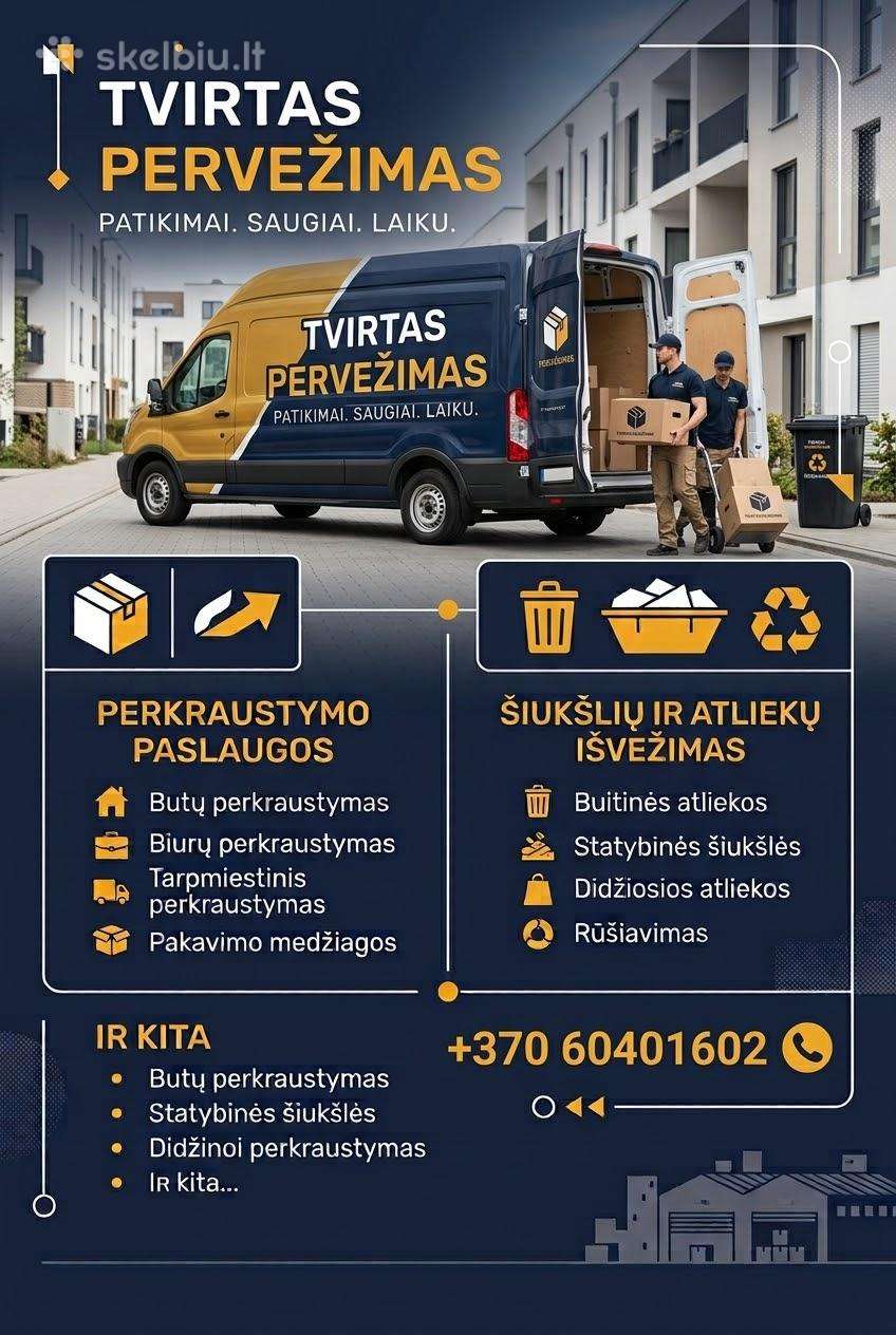 Išvežu viską!