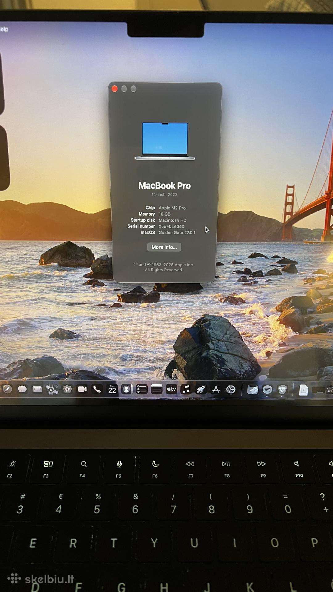 MacBook pro m2 pro
