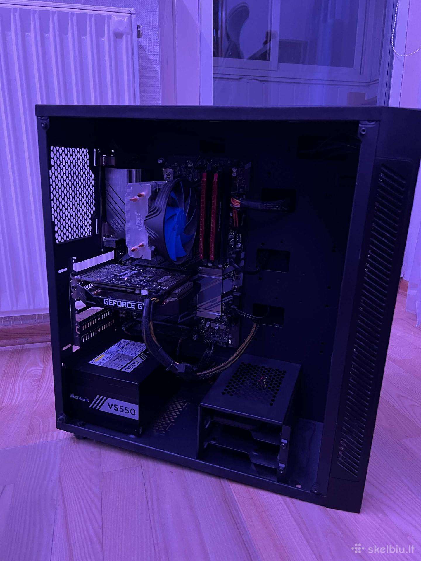 I5 9600k Gtx1660ti 16gb 3733mhz 500gb SSD