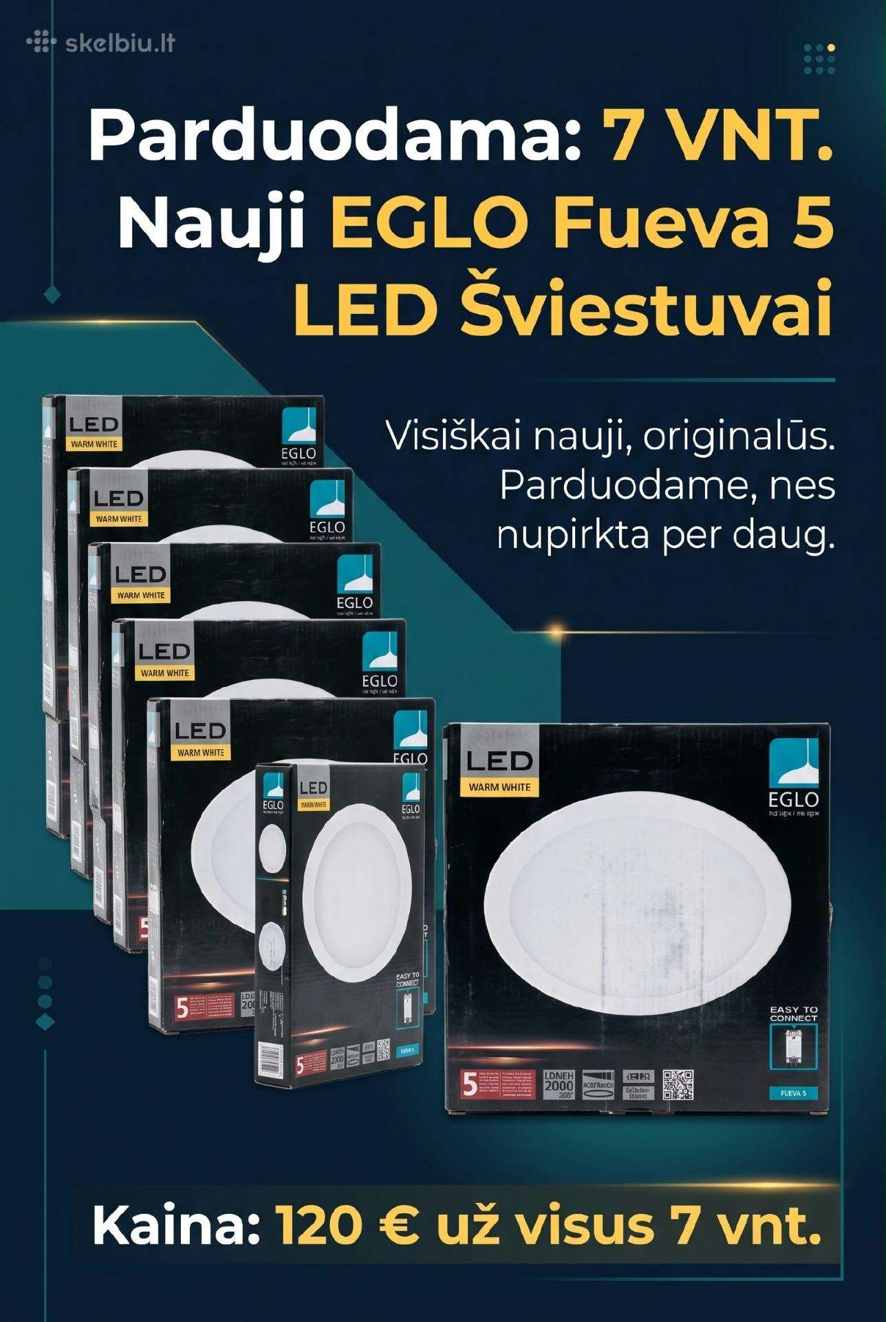 LED Šviestuvai