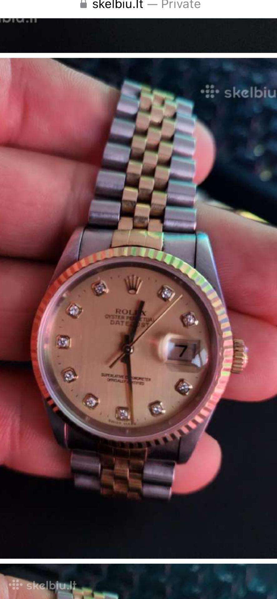 Ieškau originalaus Rolex Datejust 36