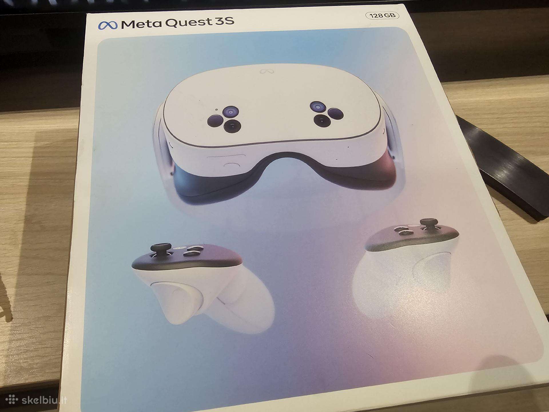 Meta Quest 3s Virtualios realybės akiniai