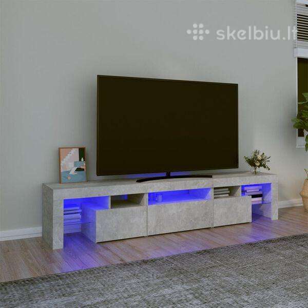 TV spintelė su LED apšvietimu vidaxl(3152813)