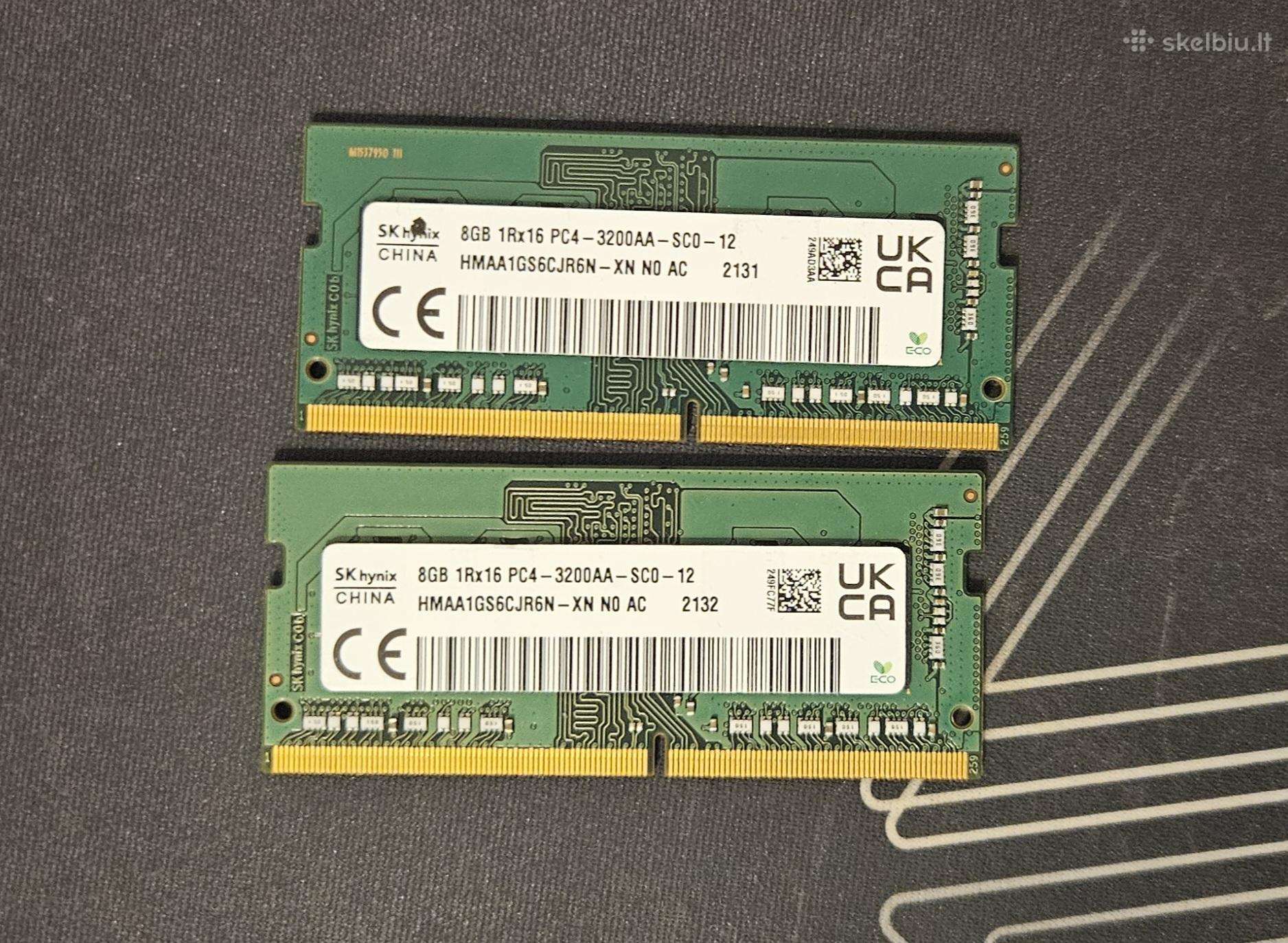 Operatyvioji atmintis ddr4 16gb