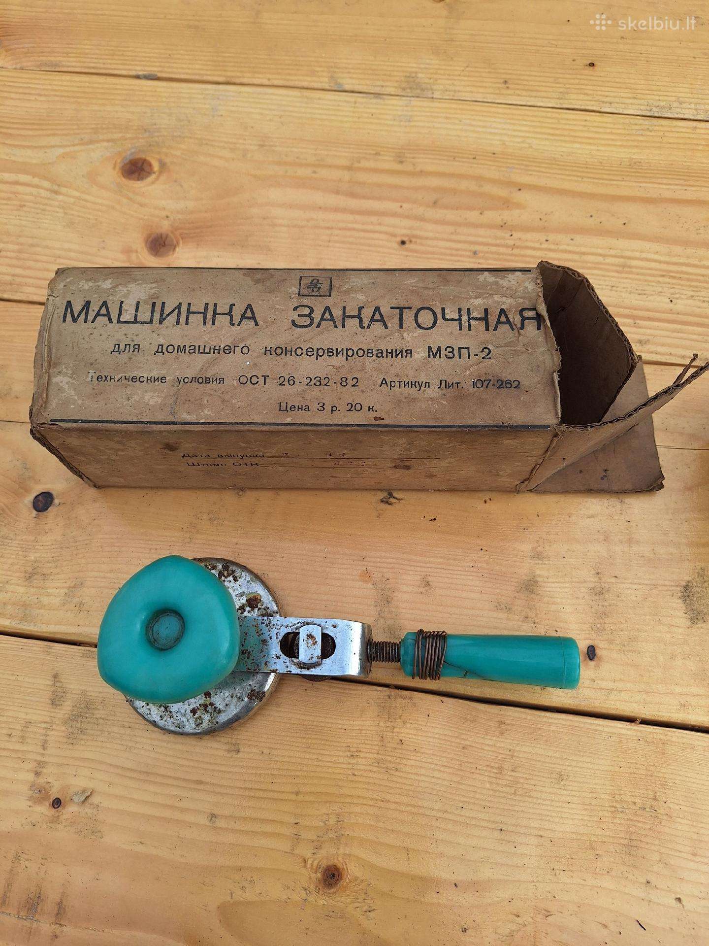 Tarybiniai kolekciniai vakavimo aparatai
