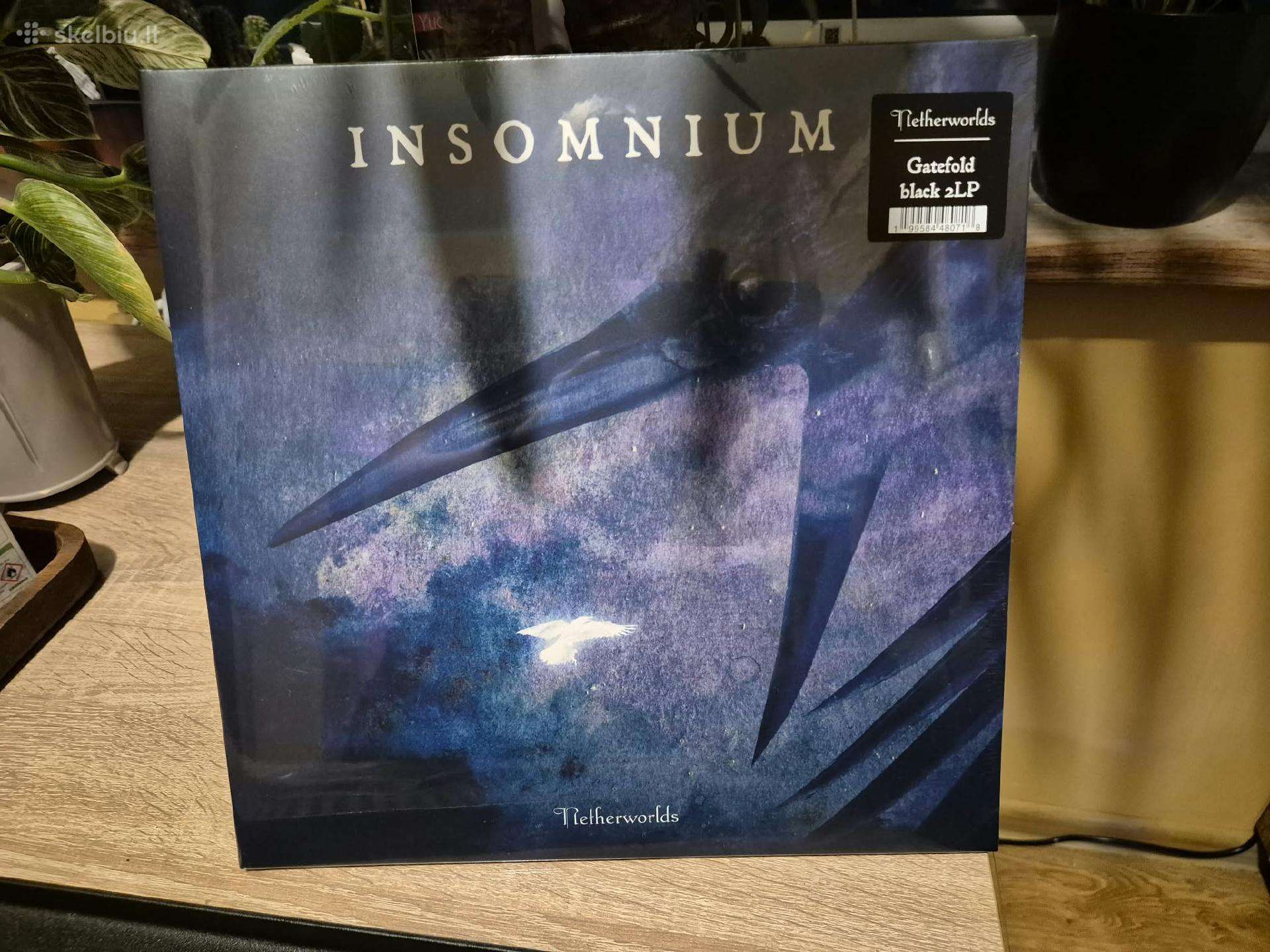 Insomnium naujo albumo vinilas
