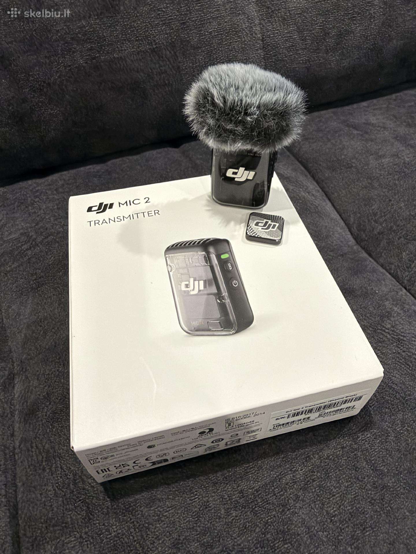 Naujas Dji Mic 2 Tx mikrofonas