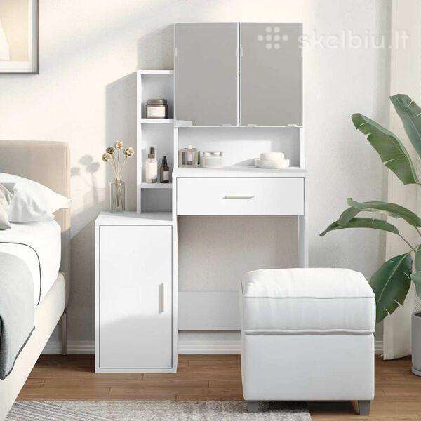 Kosmetinis staliukas su spintele vidaxl(848234)