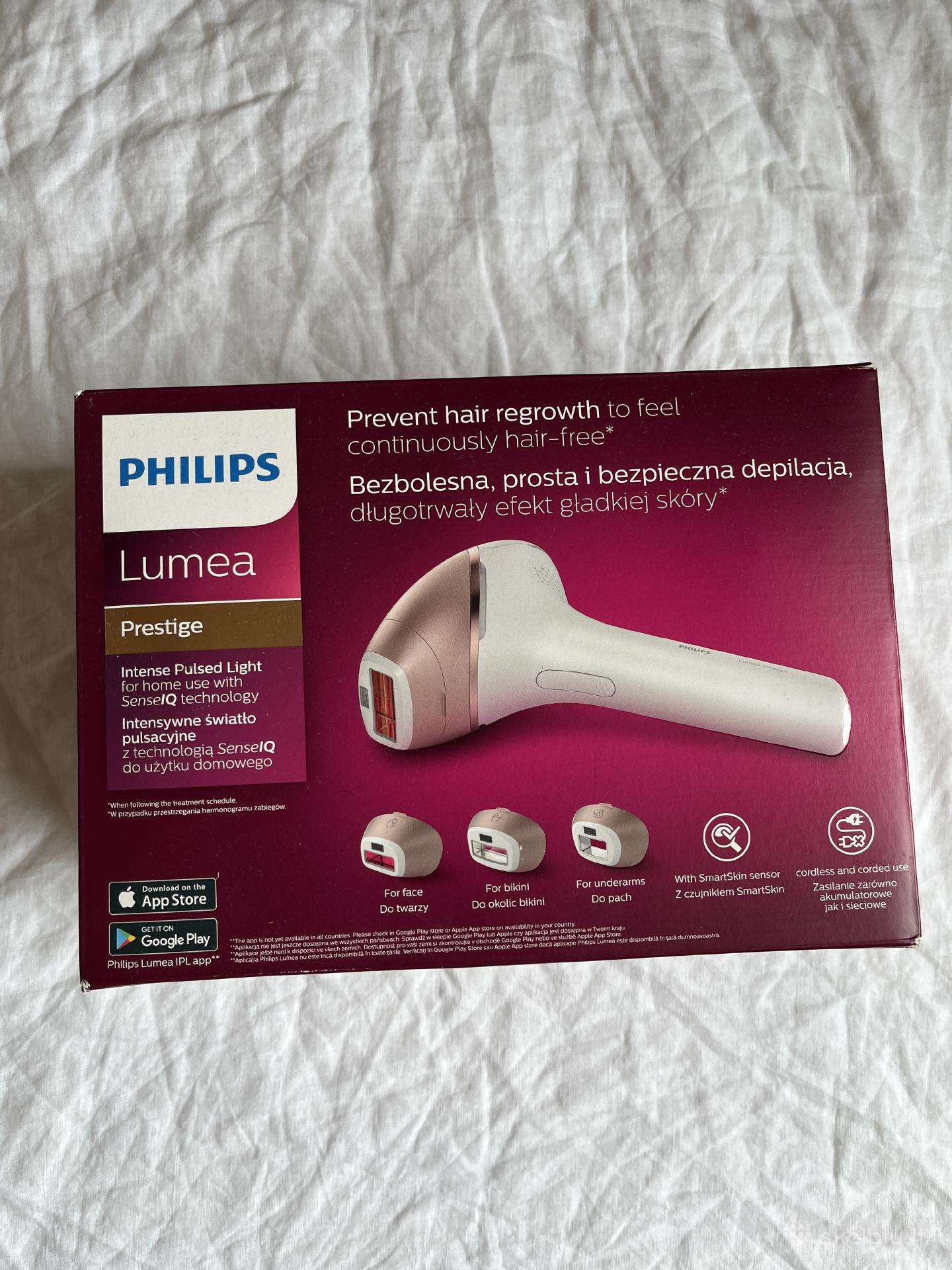 Philips Lumea Prestige fotoepiliatorius