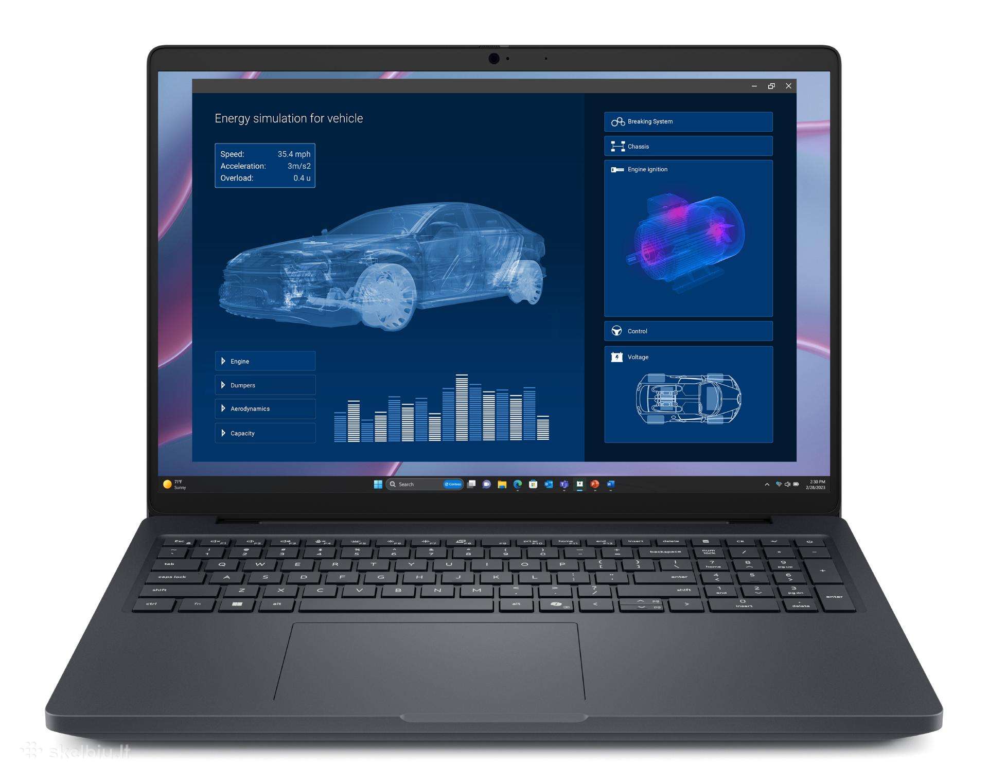 Dell Pro Max 16 Mc16255 darbo stotis – Ryzen Ai 9