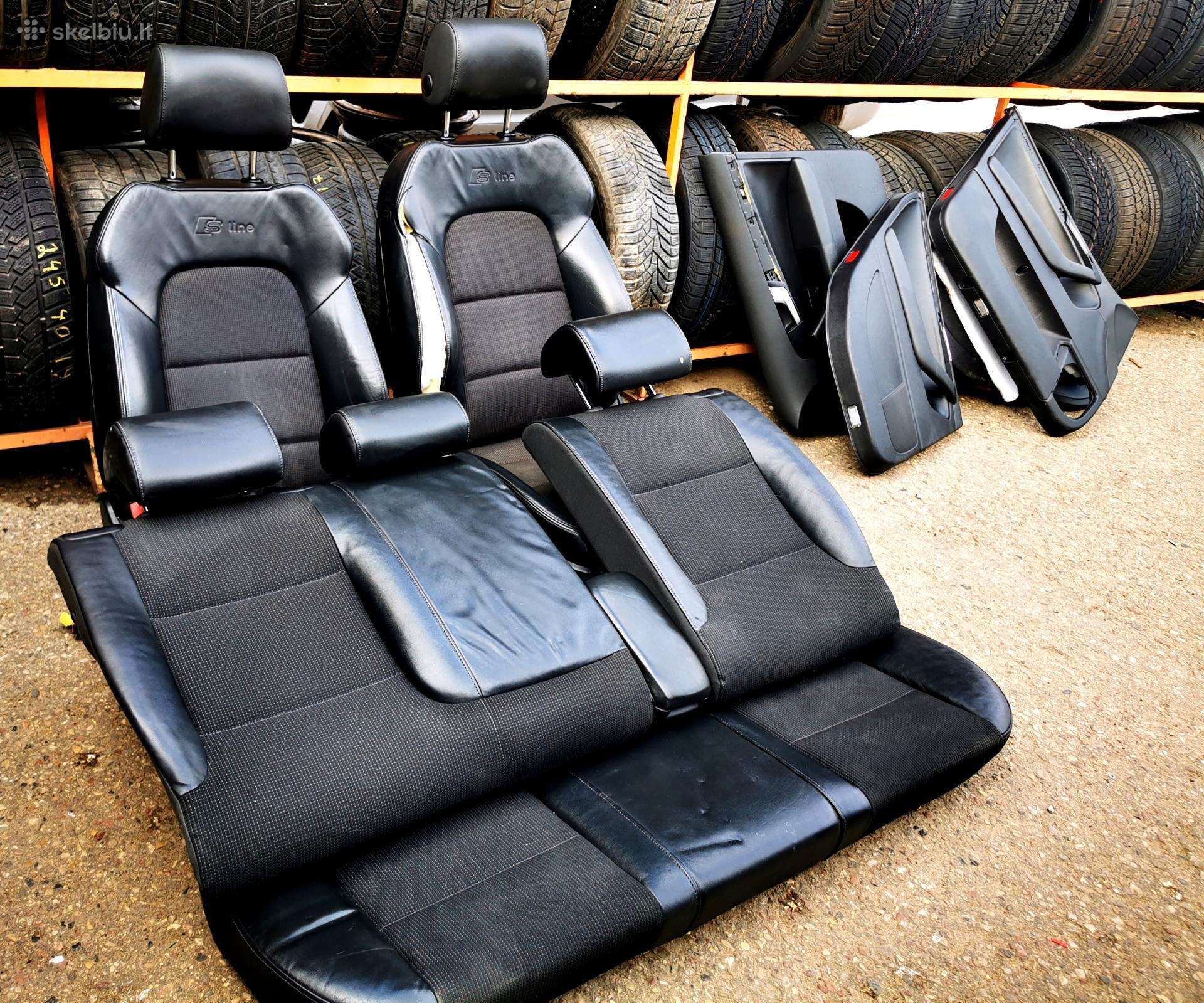 Audi A3 odinis salonas