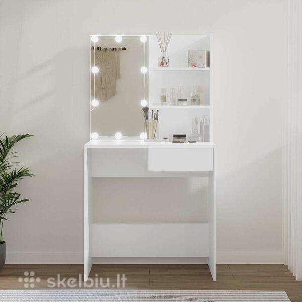 Kosmetinis staliukas su LED vidaxl(808801)