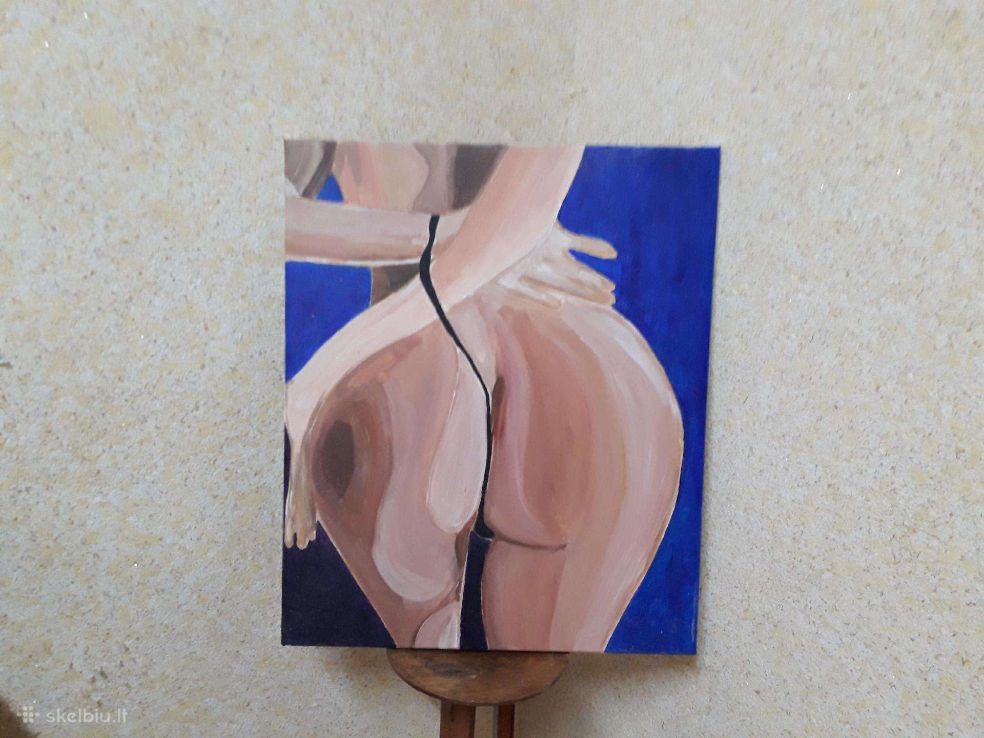Originalus modernus figūrinis paveikslas 50x60 cm