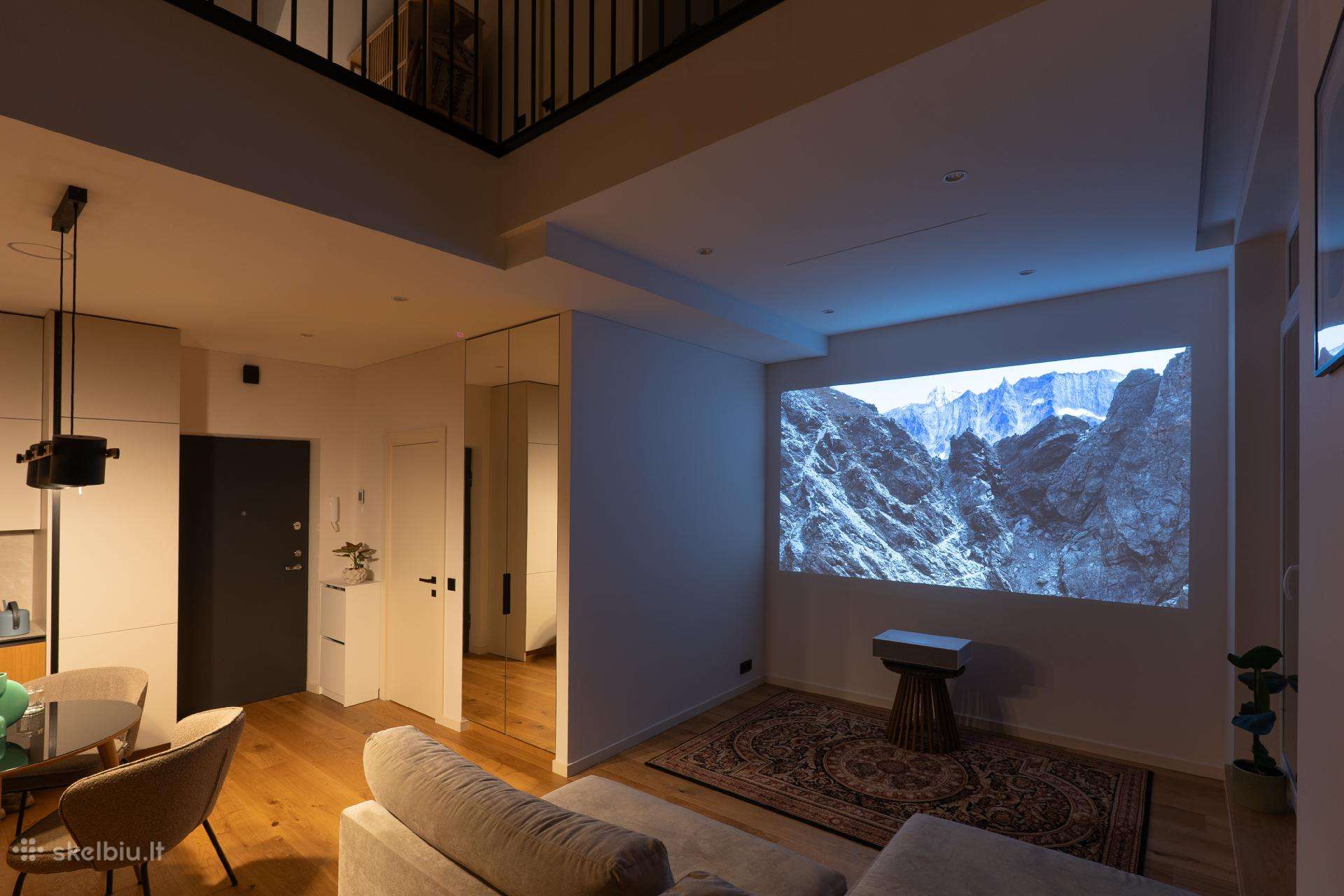 LG Cinebeam Hu715qw 4k projektorius