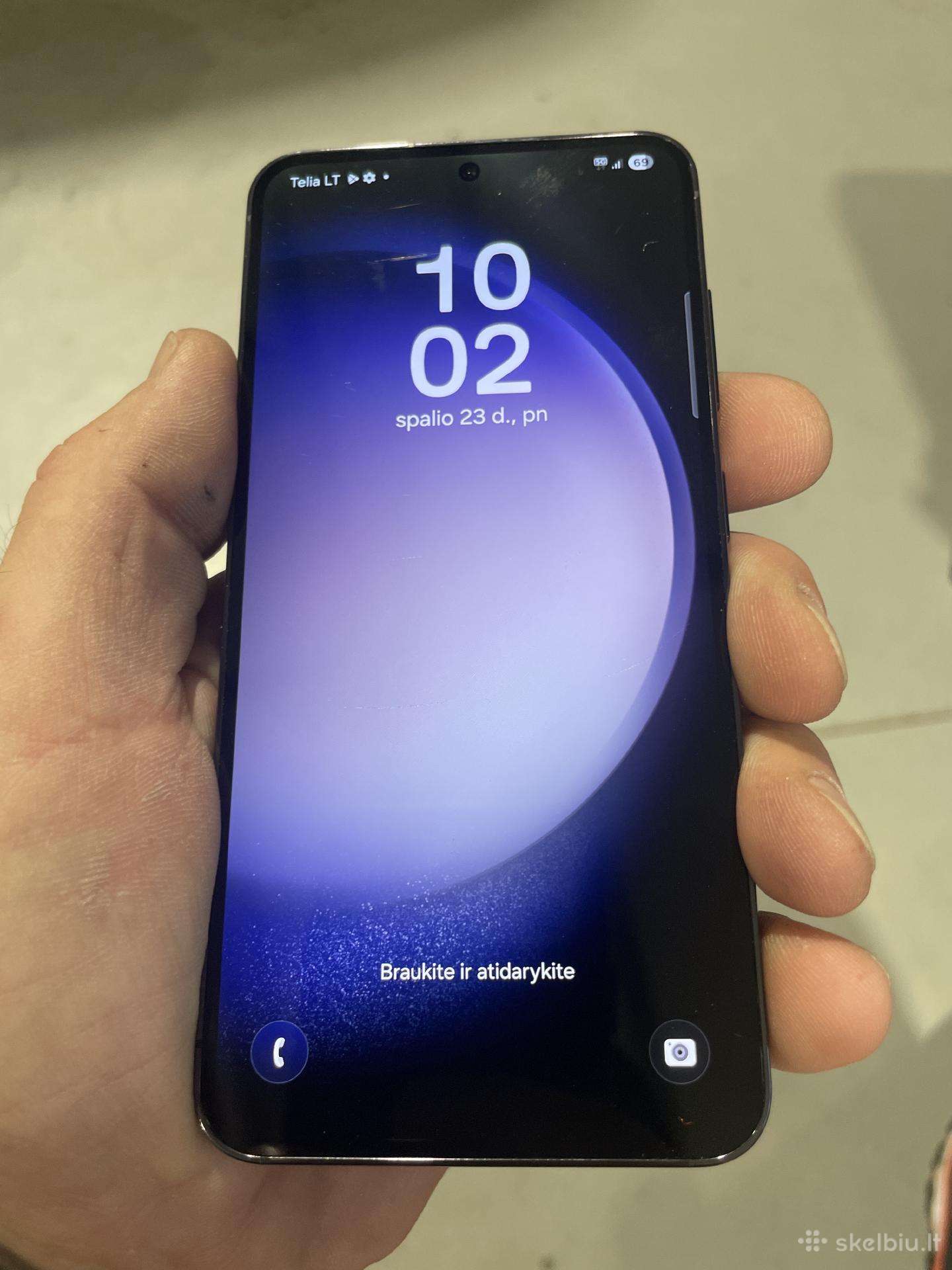 Parduodu Samsung s23,128 GB