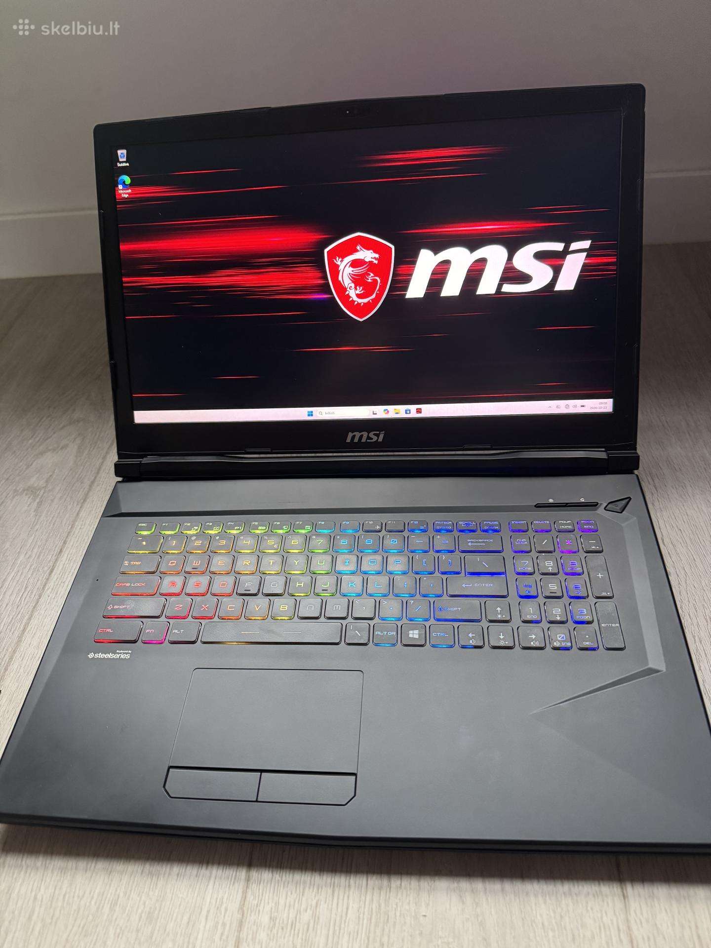 Msi Ge73 17c5 i7, Gtx1070 8gb, 16gb RAM