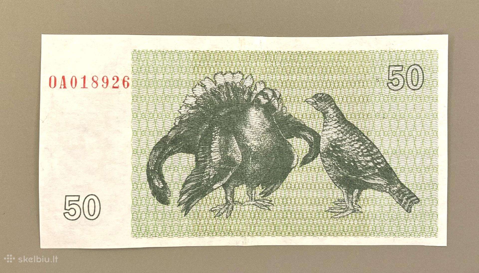 50 talonų