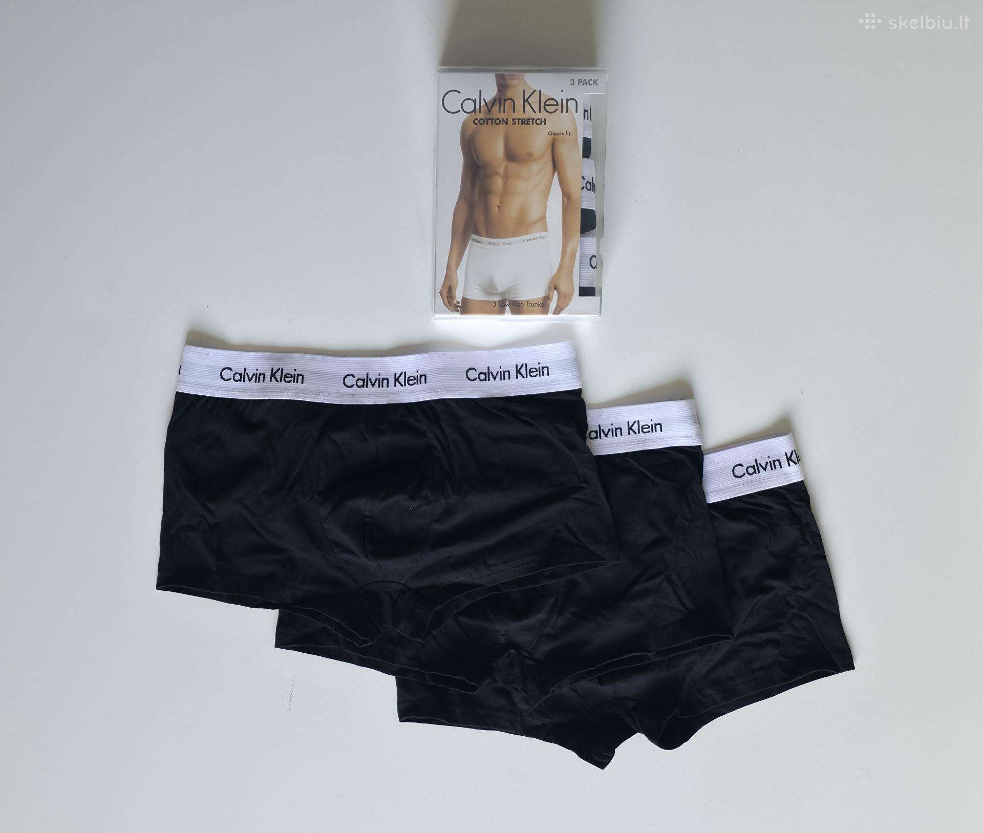 Calvin Klein vyriški bokseriai 3 vnt. – L dydis