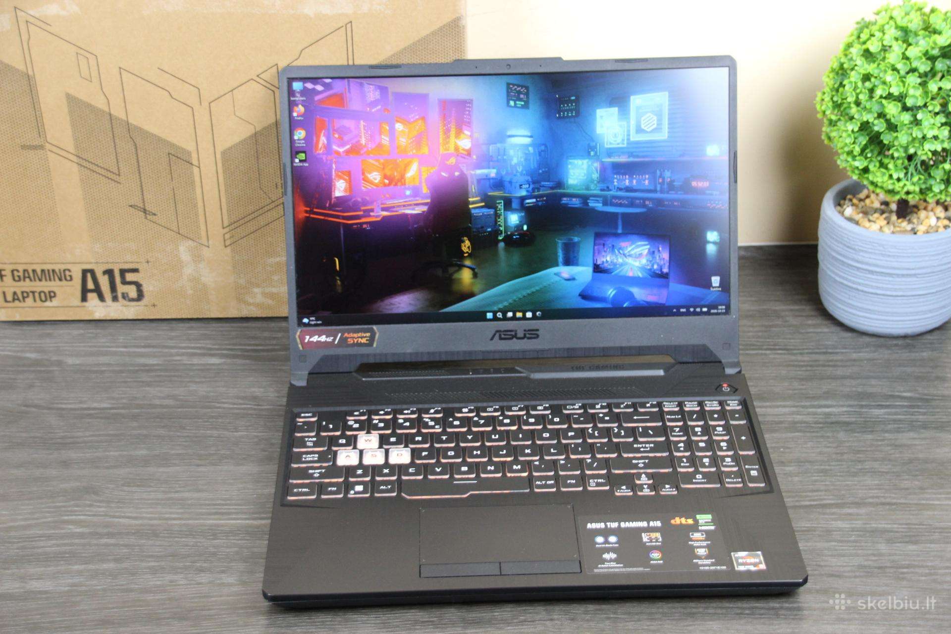 Asus Tuf Gaming 2024 m. R5 7535hs ddr5 16gb Rtx