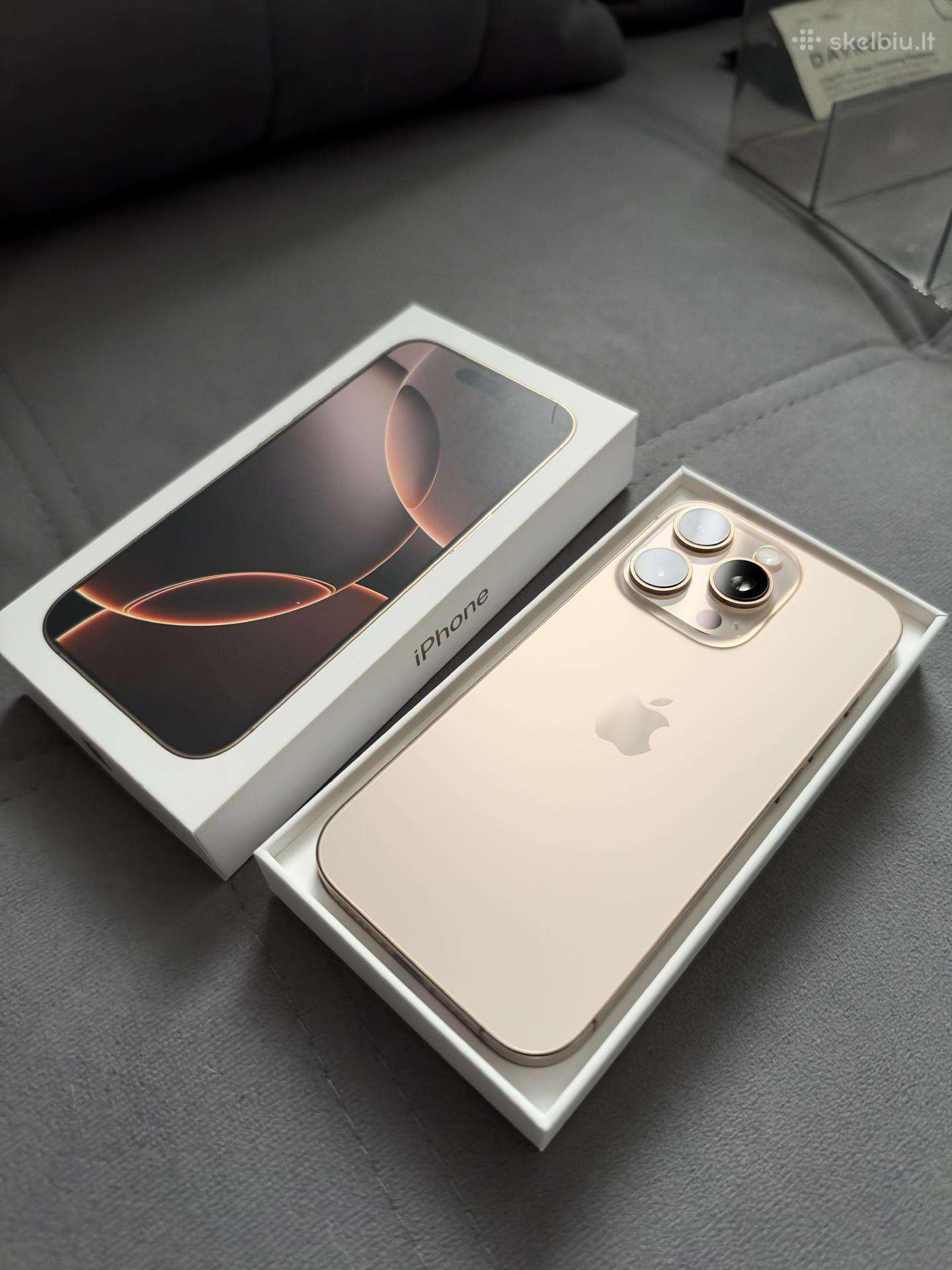 iPhone 16 pro 128 GB telefonas